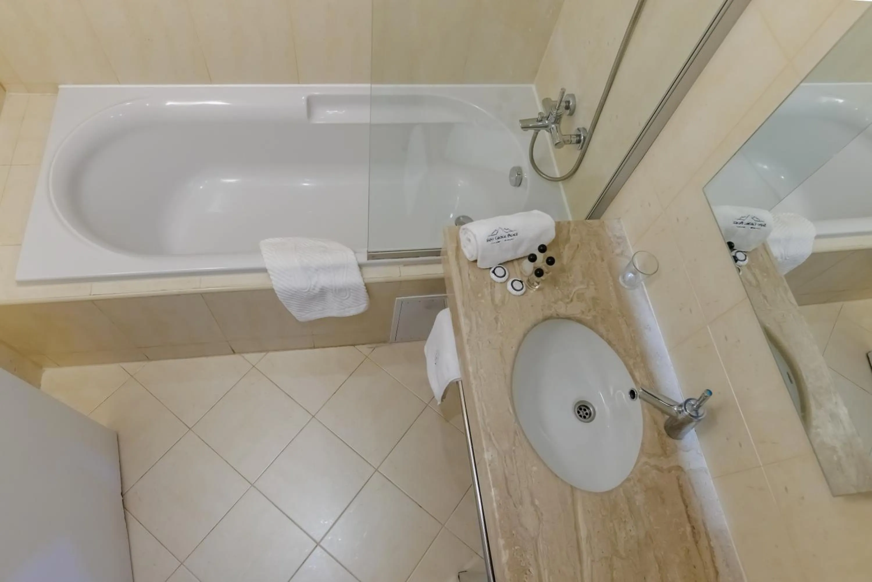 Bathroom in Saint George Palace Aparthotel