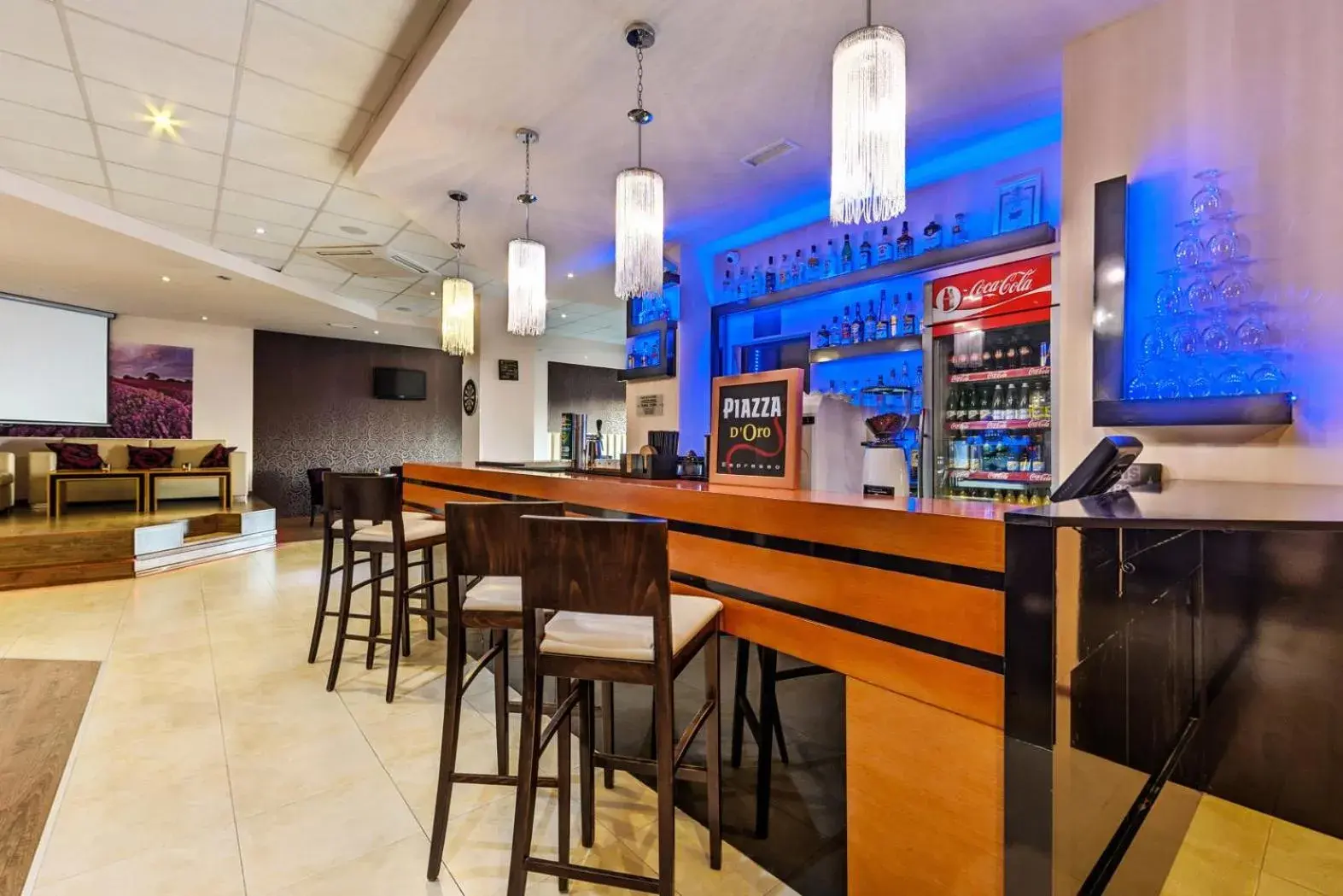 Lounge or bar in Saint George Palace Aparthotel Lounge or bar in Saint George Palace Aparthotel