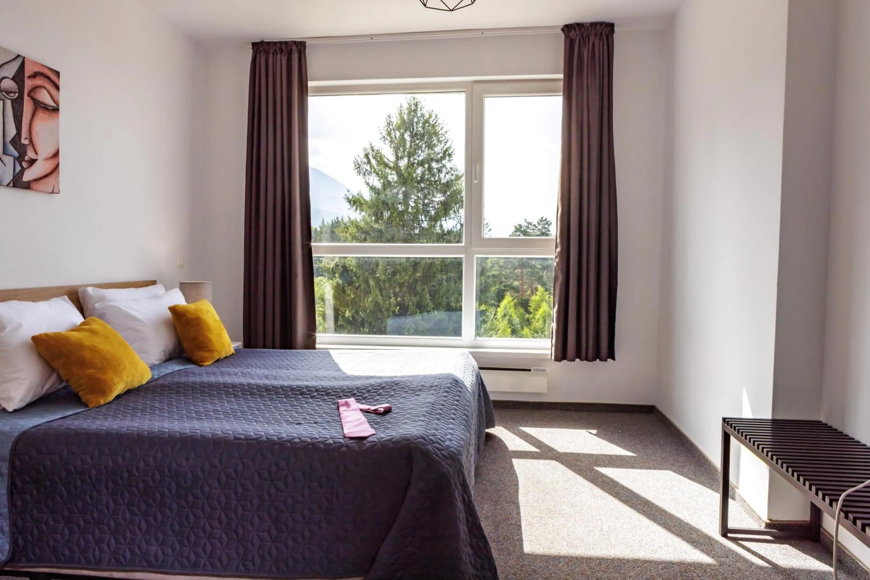 Bedroom, Bed in Saint George Palace Aparthotel
