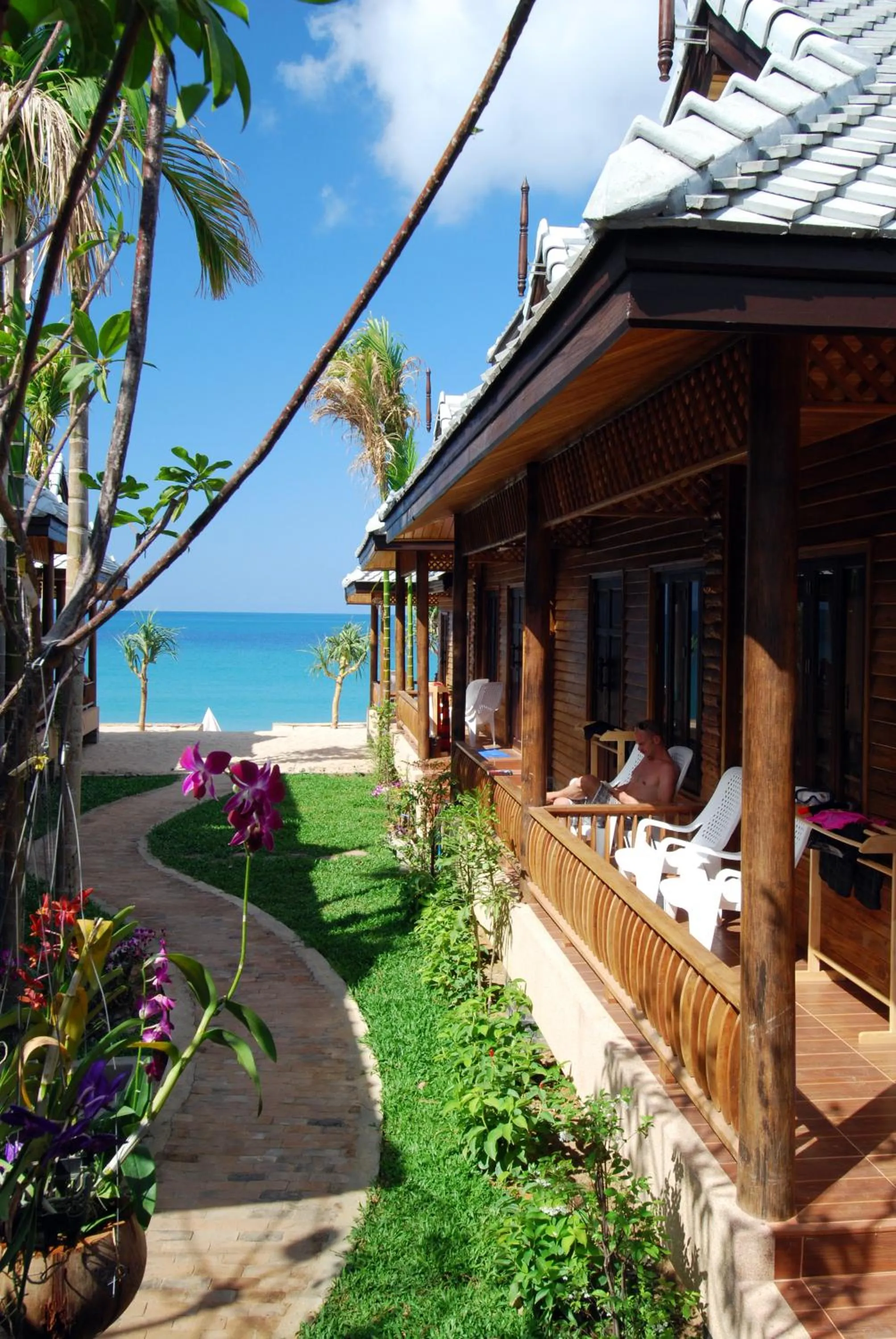 Decorative detail in Baan Pakgasri Hideaway