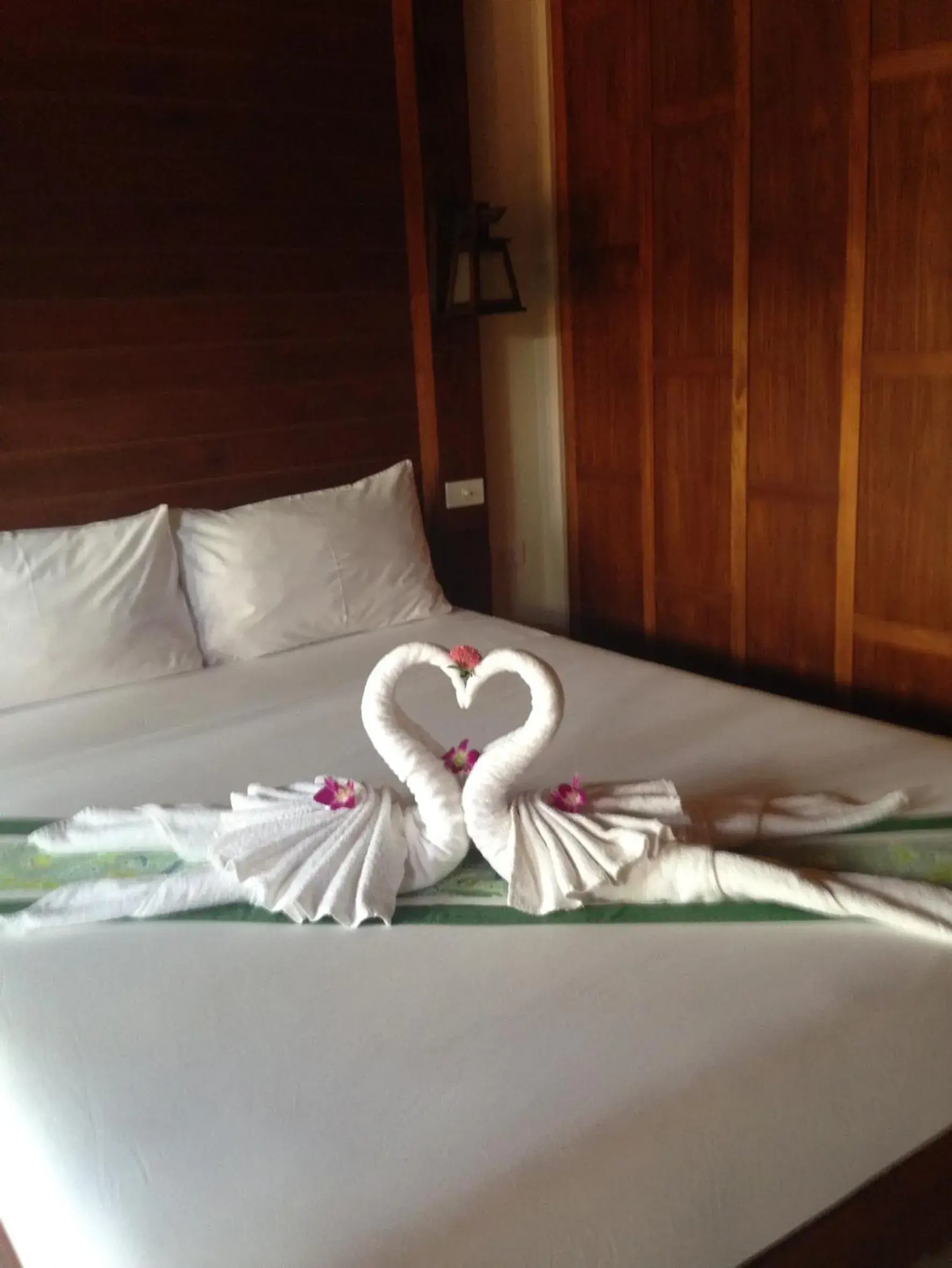 Bed in Baan Pakgasri Hideaway Bed in Baan Pakgasri Hideaway