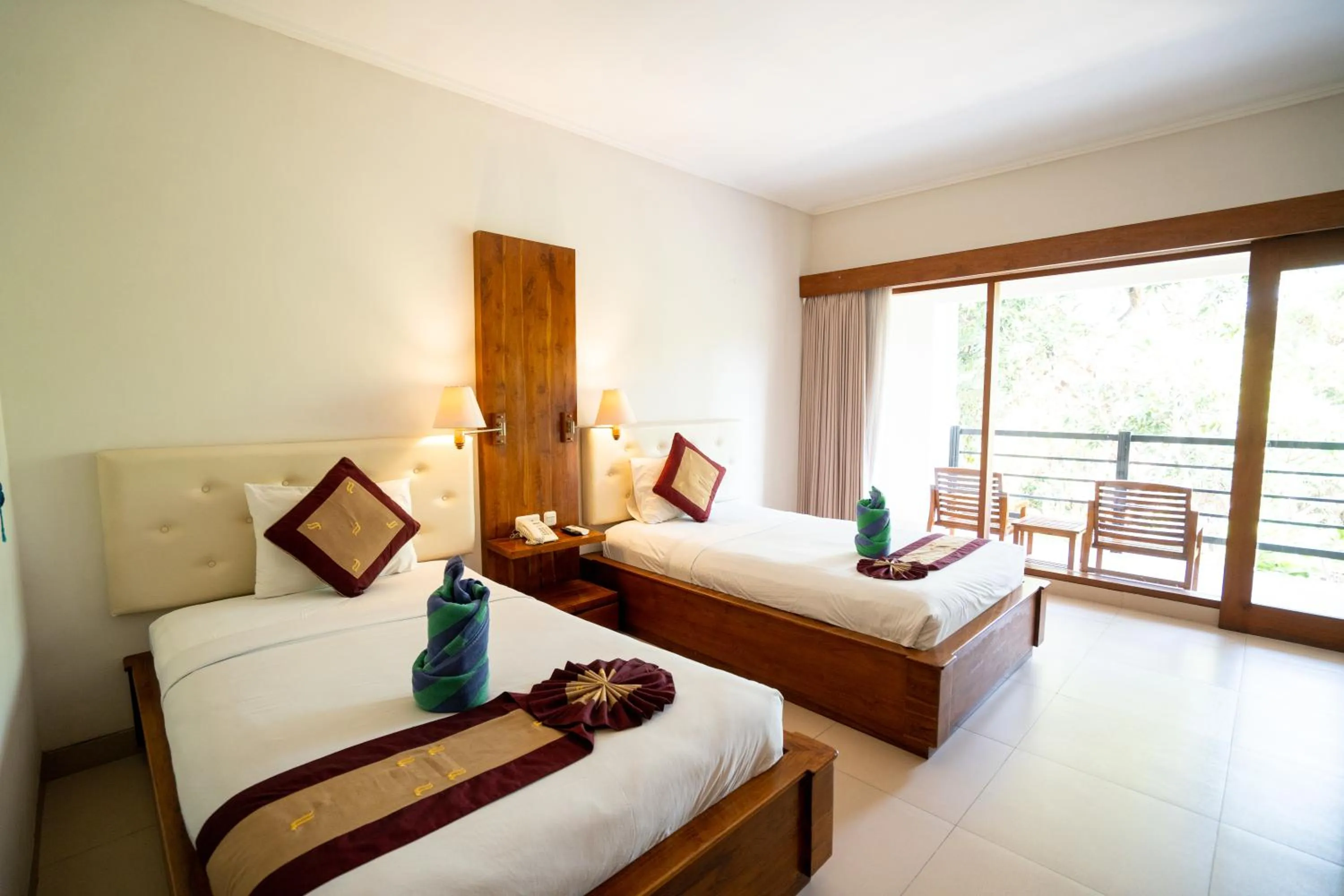 Bed in Baleka Resort & Spa
