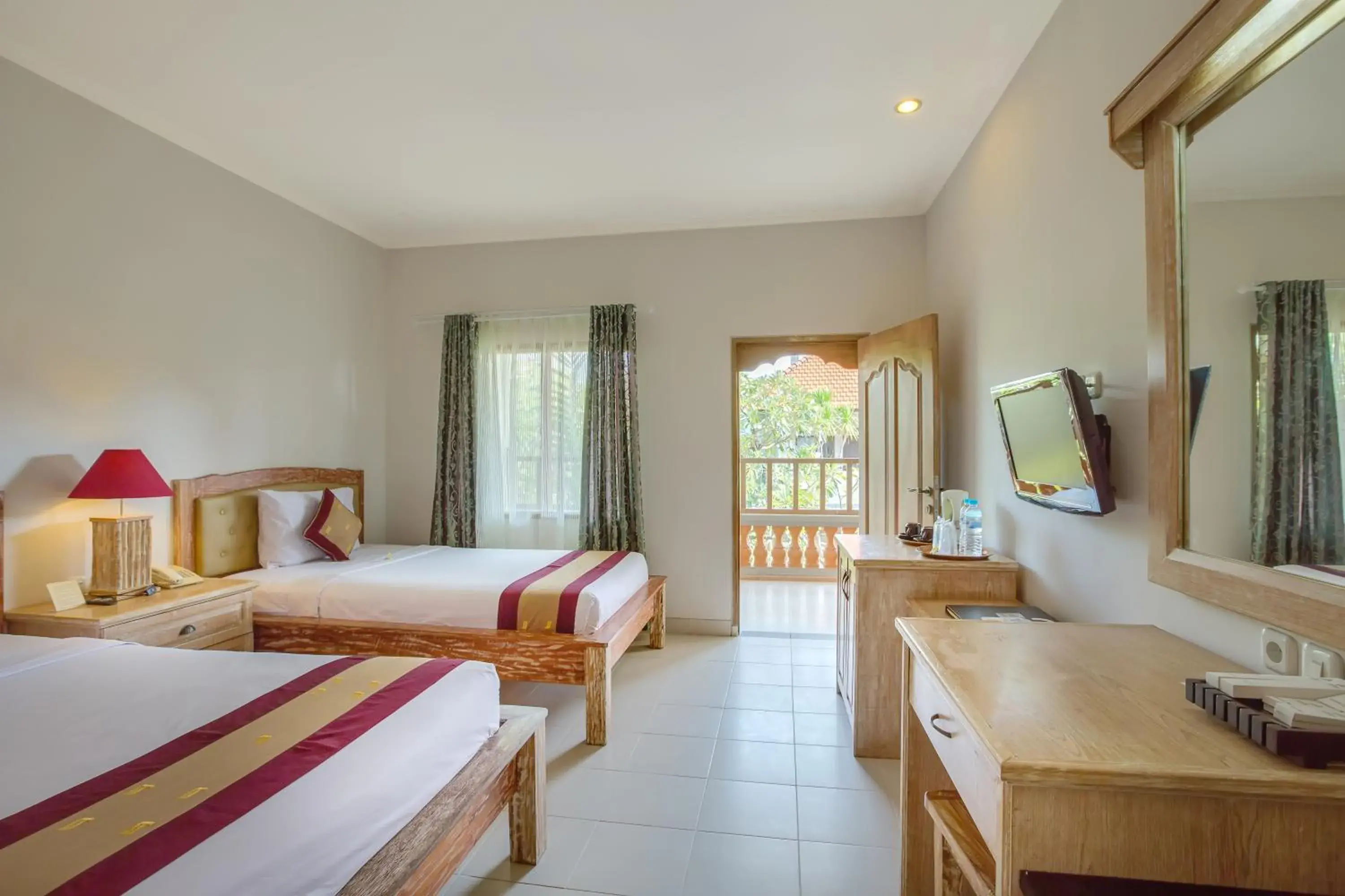 Classic Terrace Twin Bed in Baleka Resort & Spa Classic Terrace Twin Bed in Baleka Resort & Spa