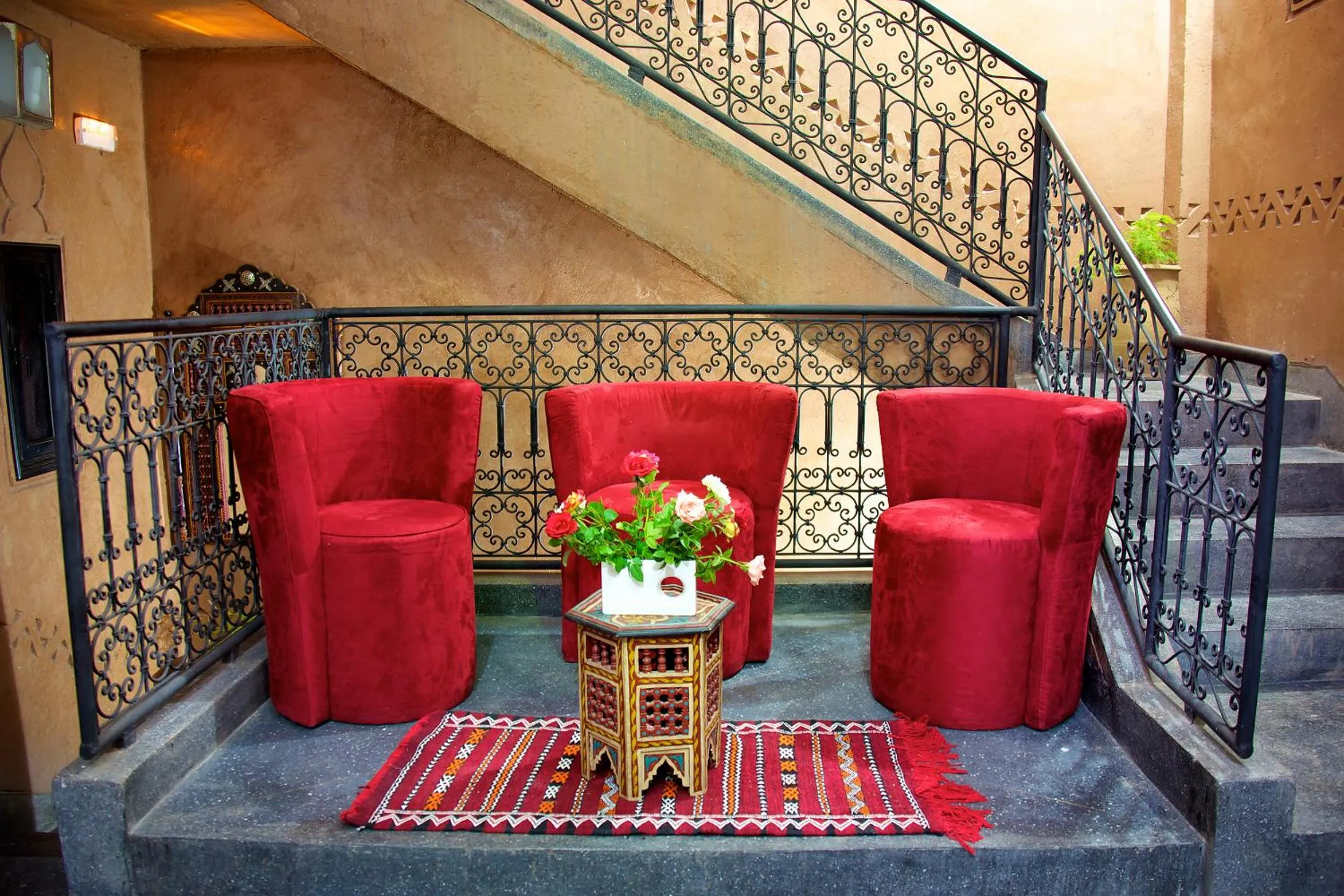 Decorative detail in Hotel Azoul
