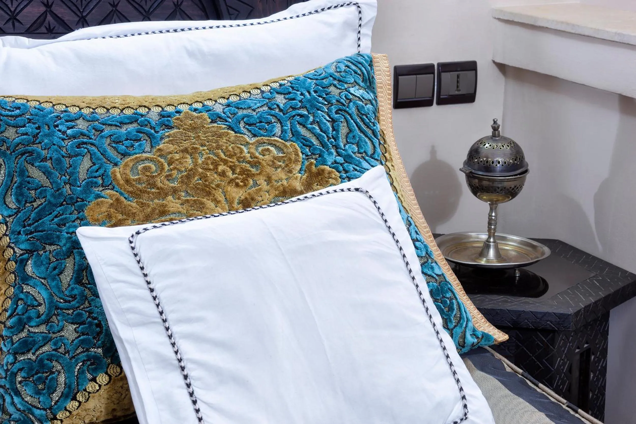 Bedroom, Bed in Hotel Azoul