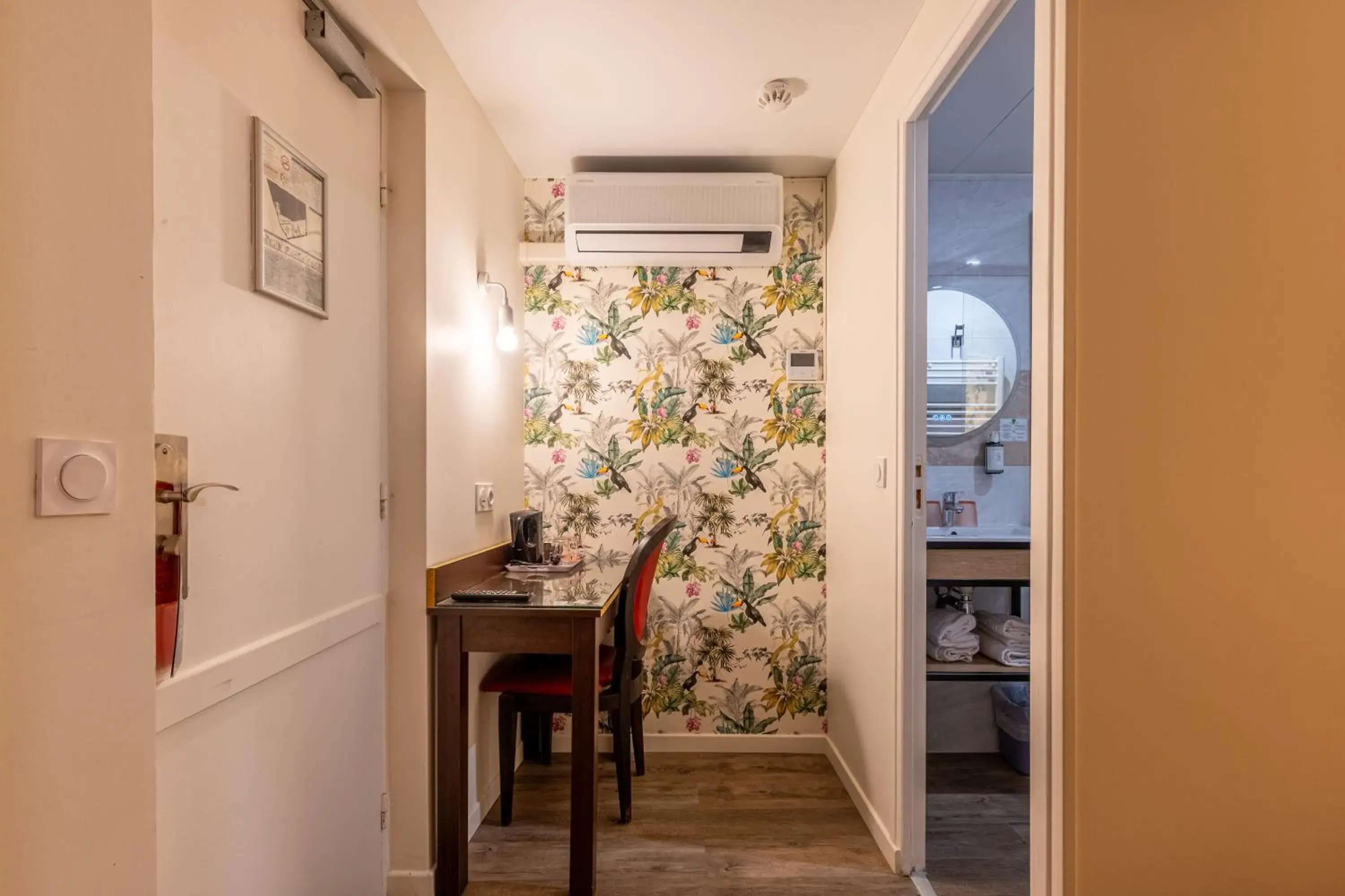 Seating area in Relais Bergson Seating area in Relais Bergson