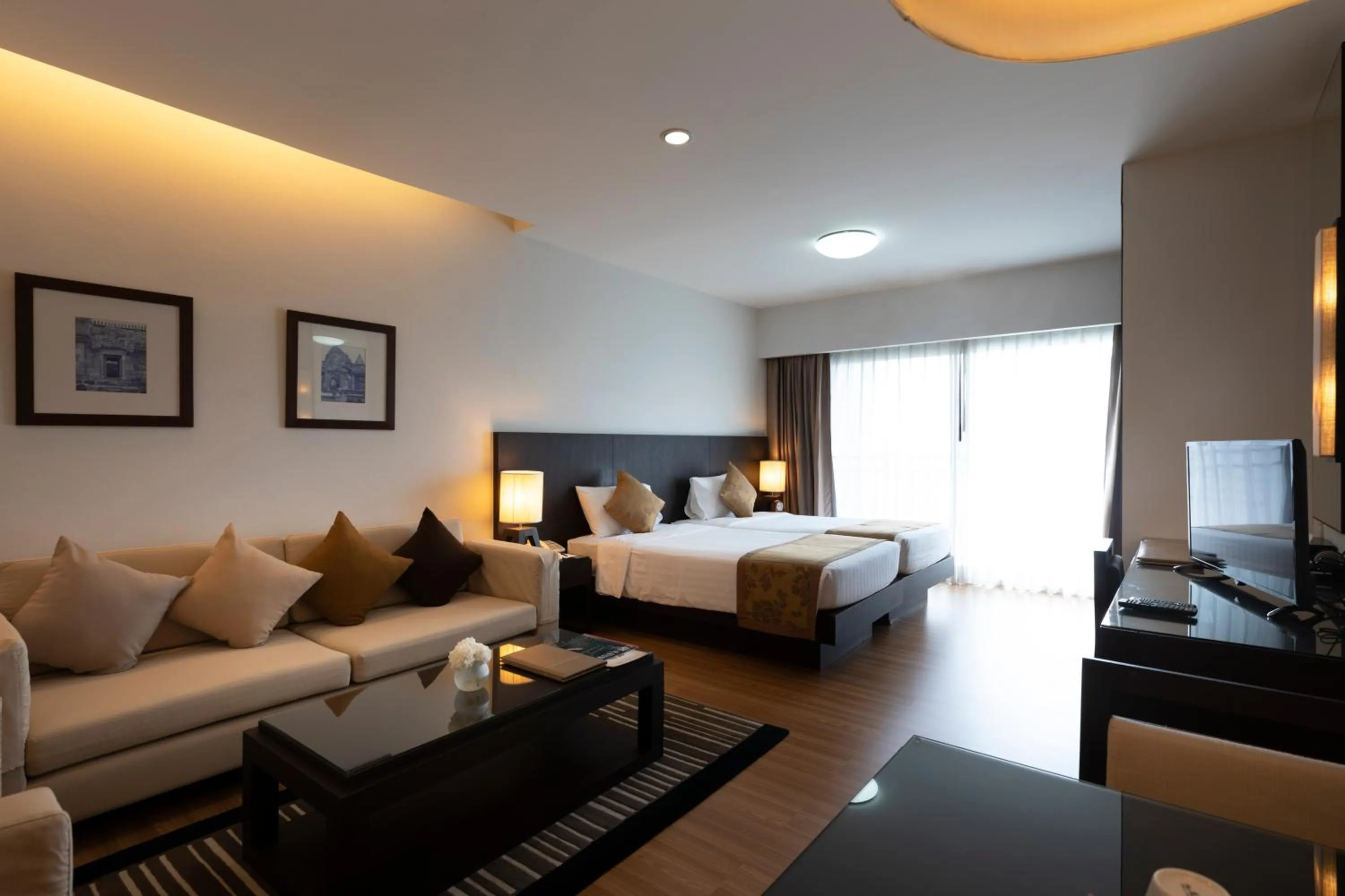 Bed in Kantary Hotel Kabinburi