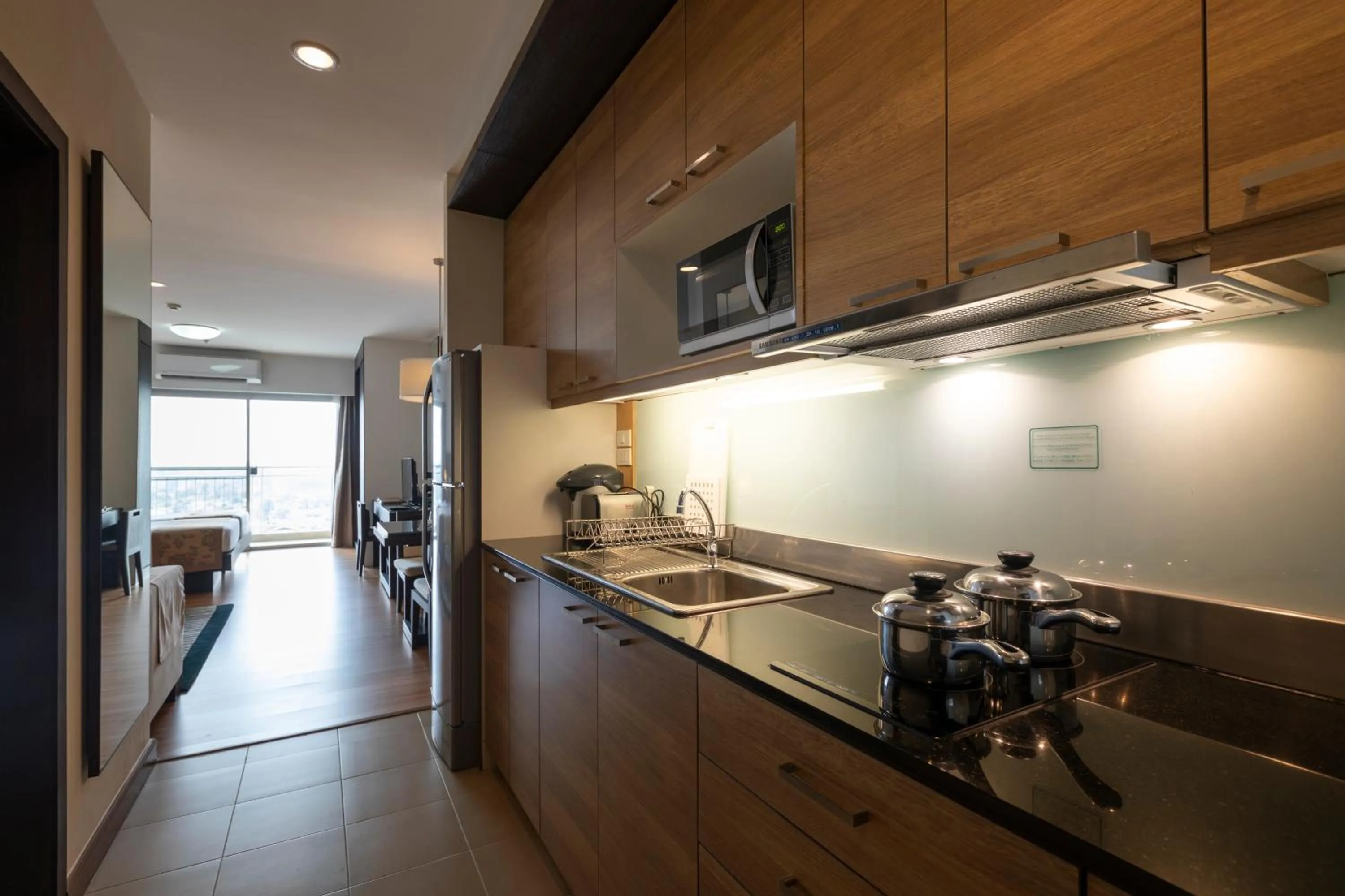 Kitchen or kitchenette in Kantary Hotel Kabinburi