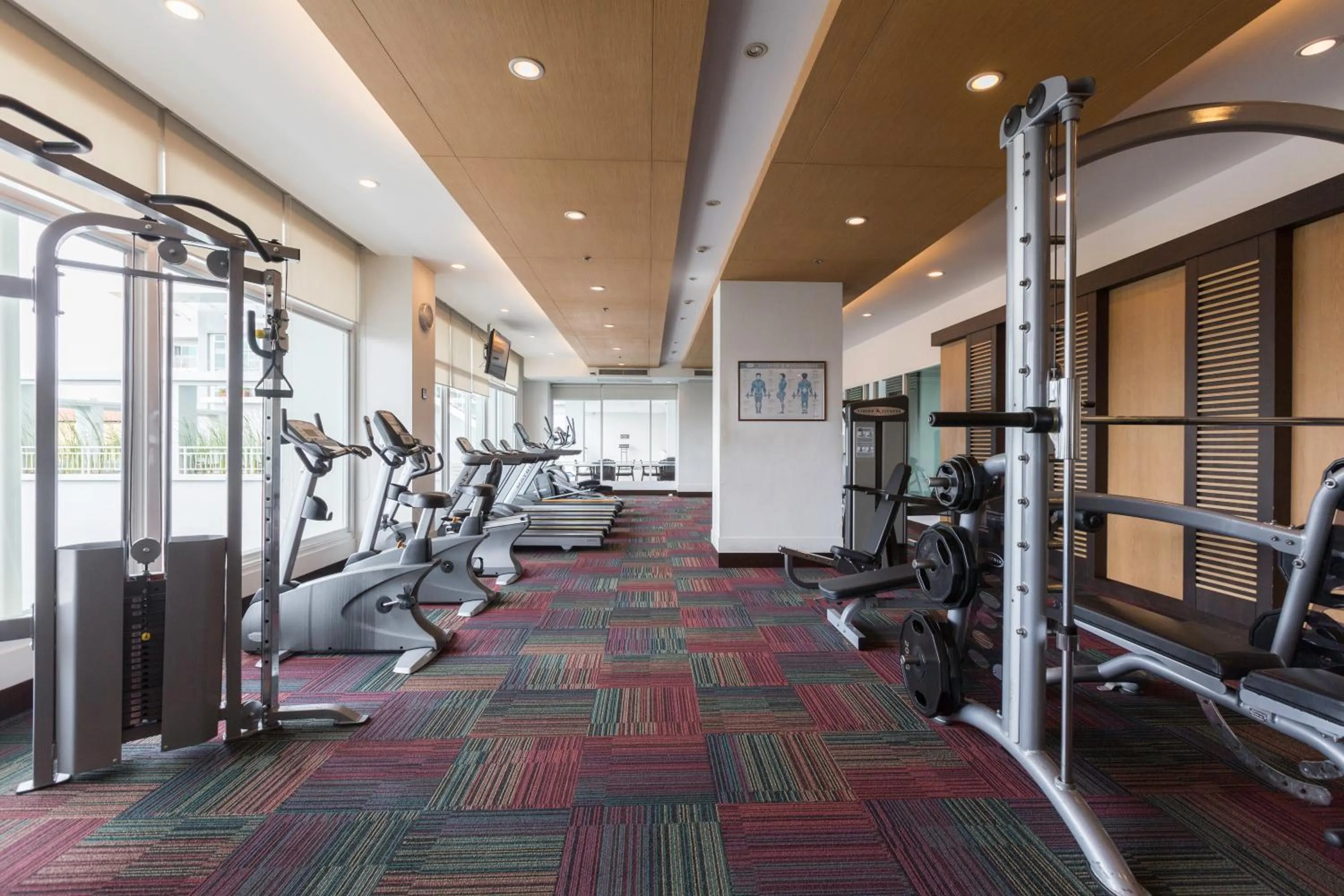 Fitness centre/facilities in Kantary Hotel Kabinburi