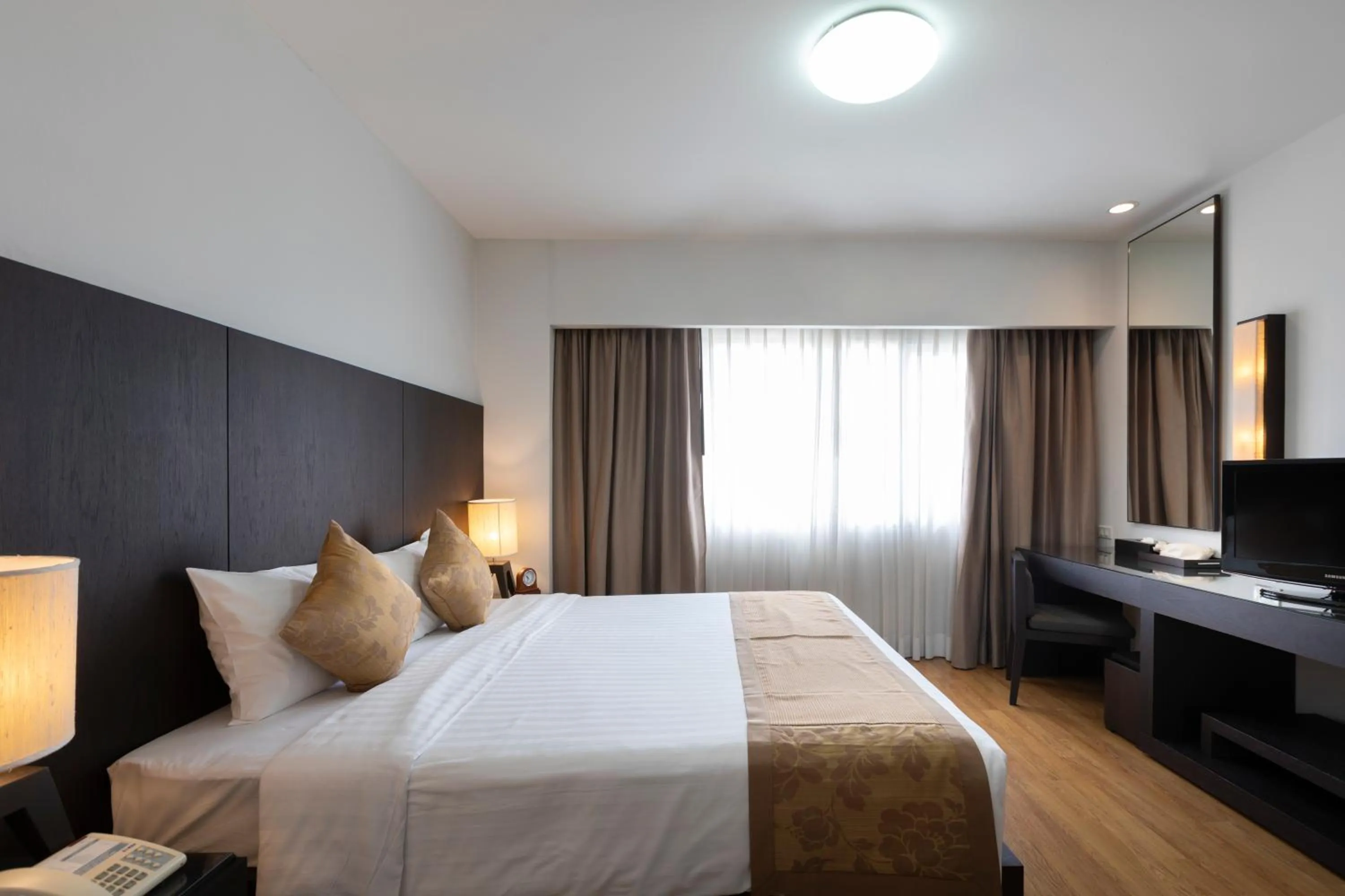 Bed in Kantary Hotel Kabinburi