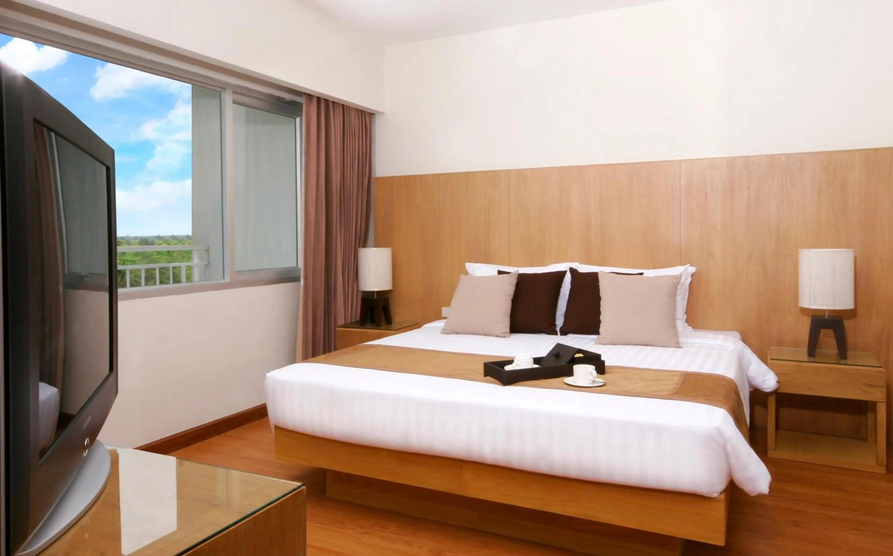 Bed in Kantary Hotel Kabinburi