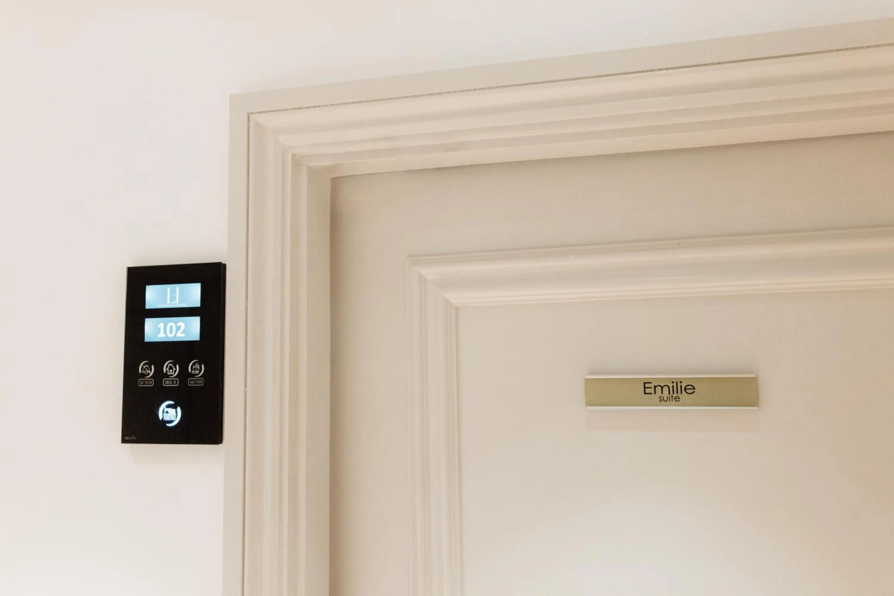 Decorative detail in Leicester House Hotel