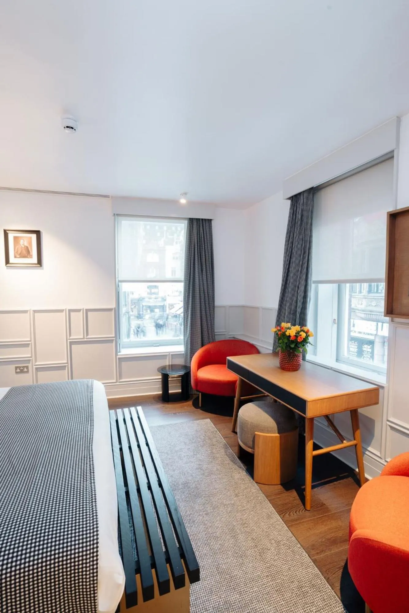 Bedroom, Bed in Leicester House Hotel