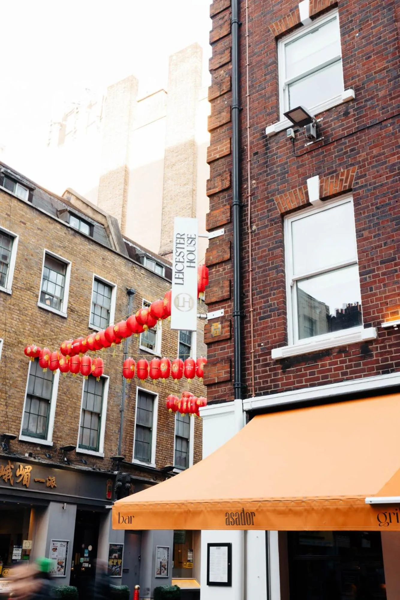 Property building in Leicester House Hotel