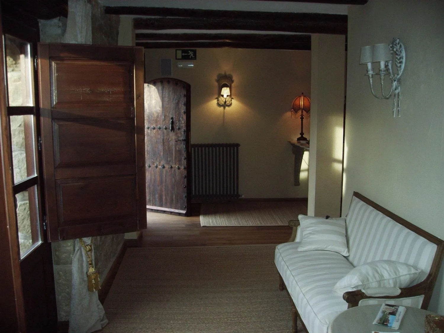 Lobby or reception in Hotel Boutique Real Posada De Liena con jacuzzi y Restaurante Liena