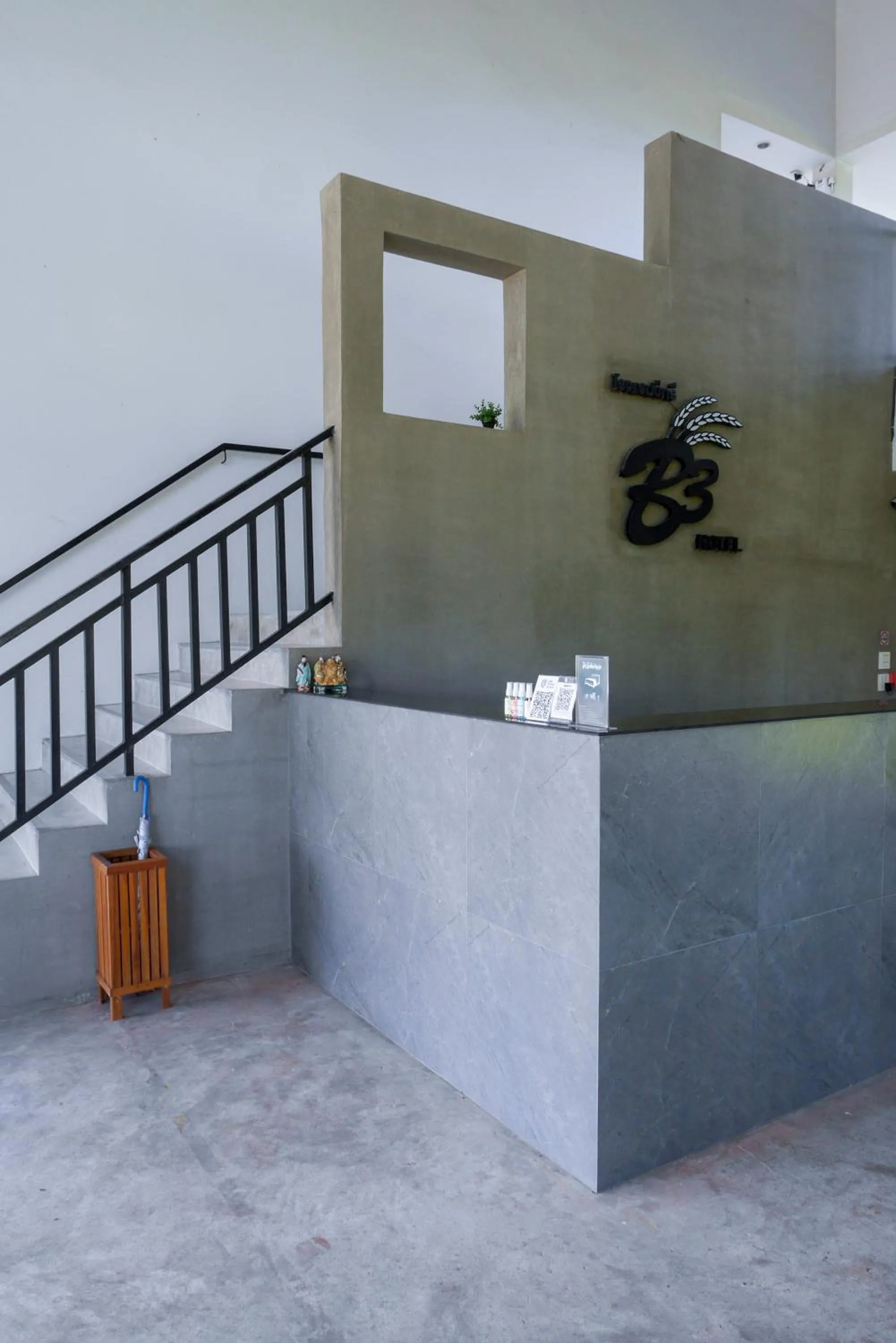 Lobby or reception in B3 Hotel