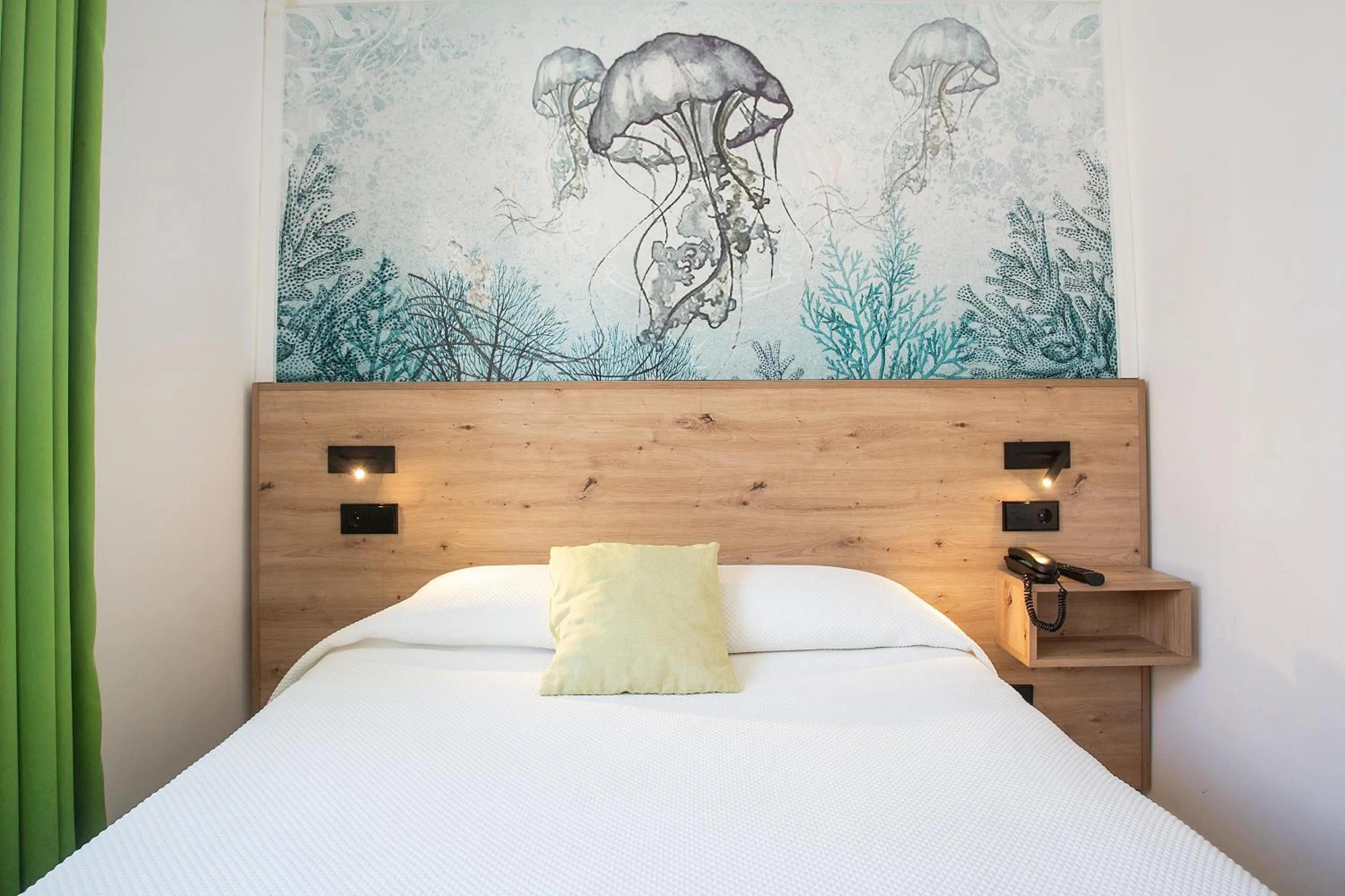 Bed in Hotel Playa Sol