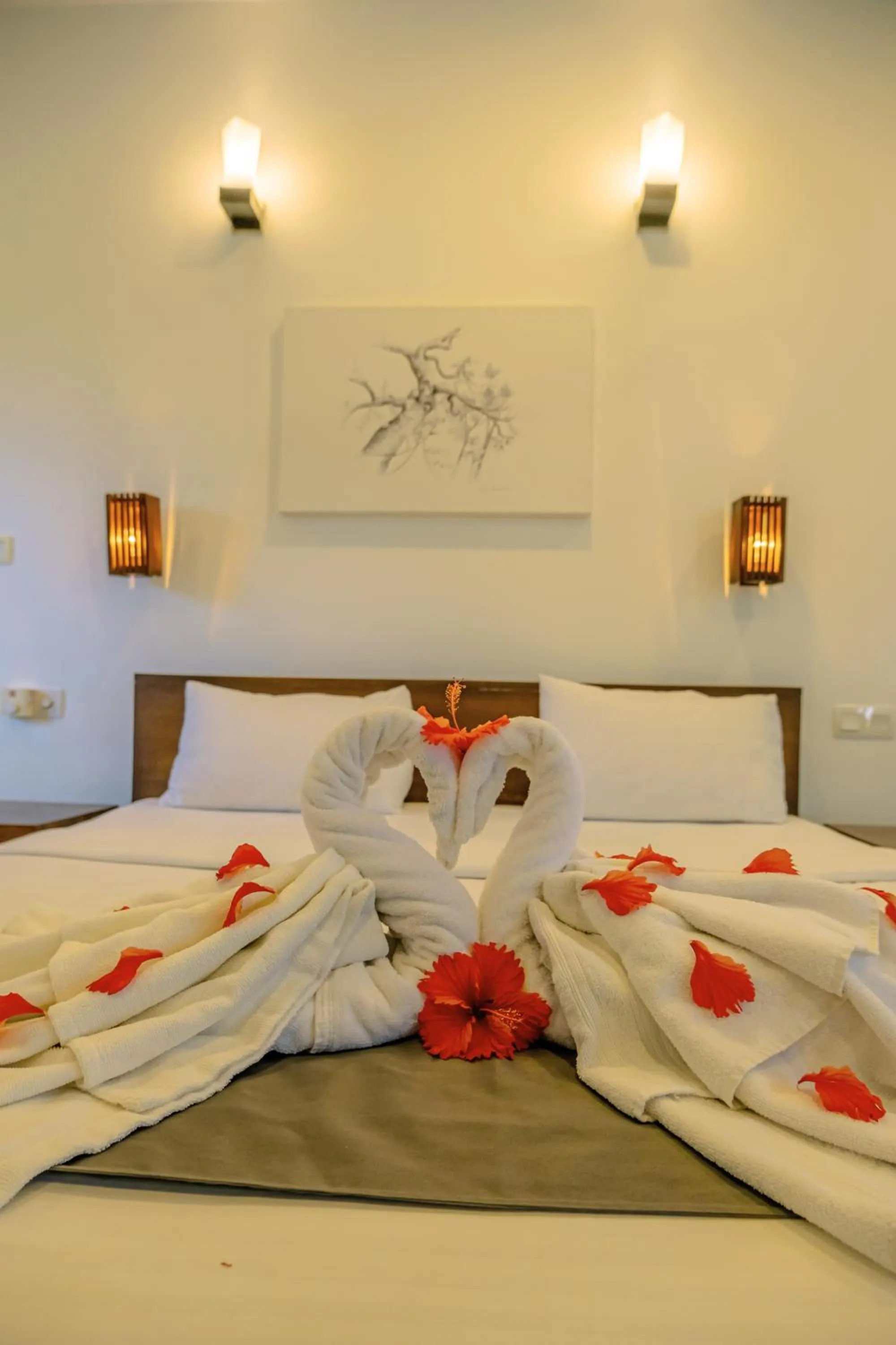 View (from property/room), Bed in Somerset Mirissa Eco