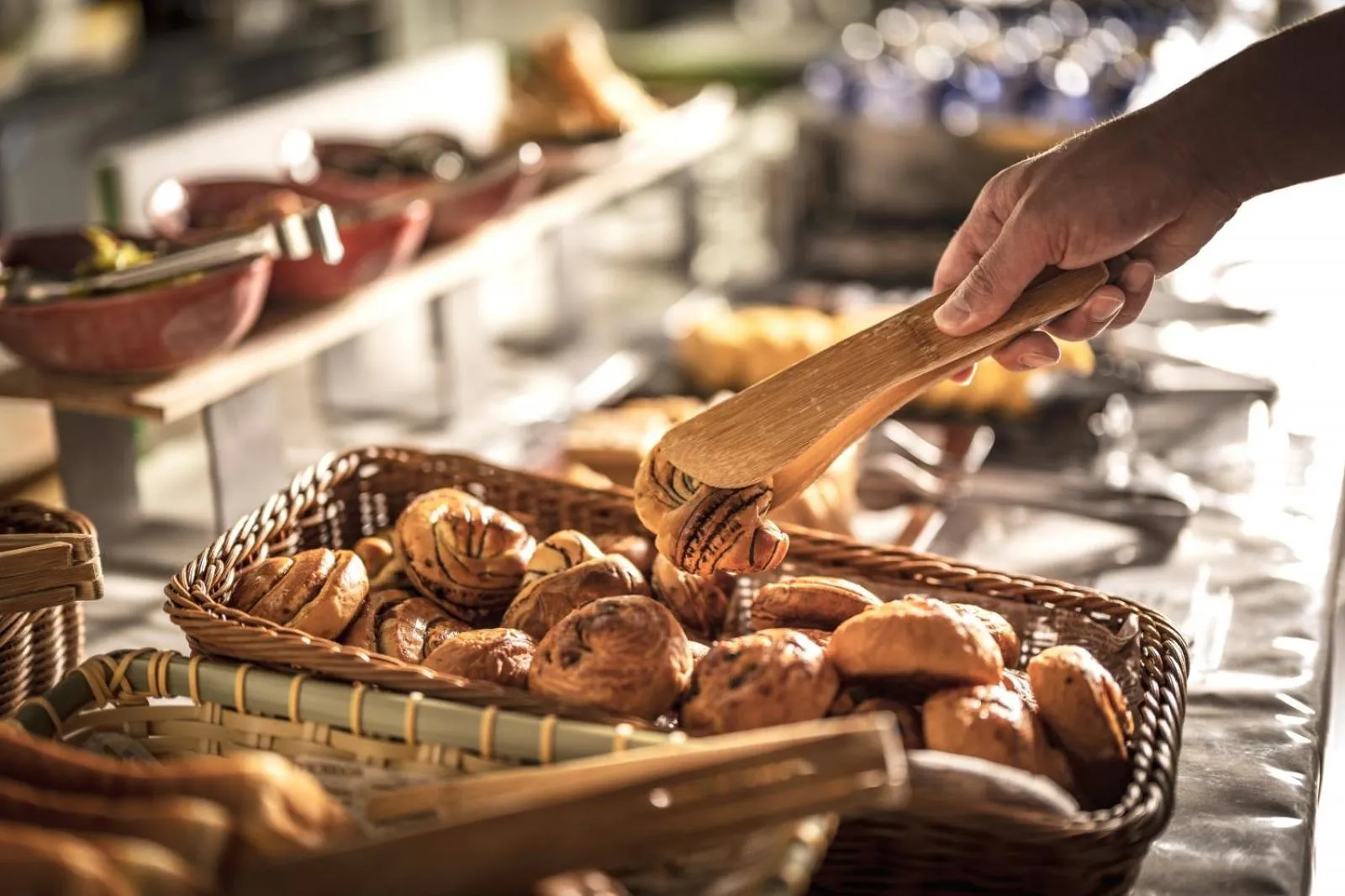 Buffet breakfast in Hotel Kuu Kyoto