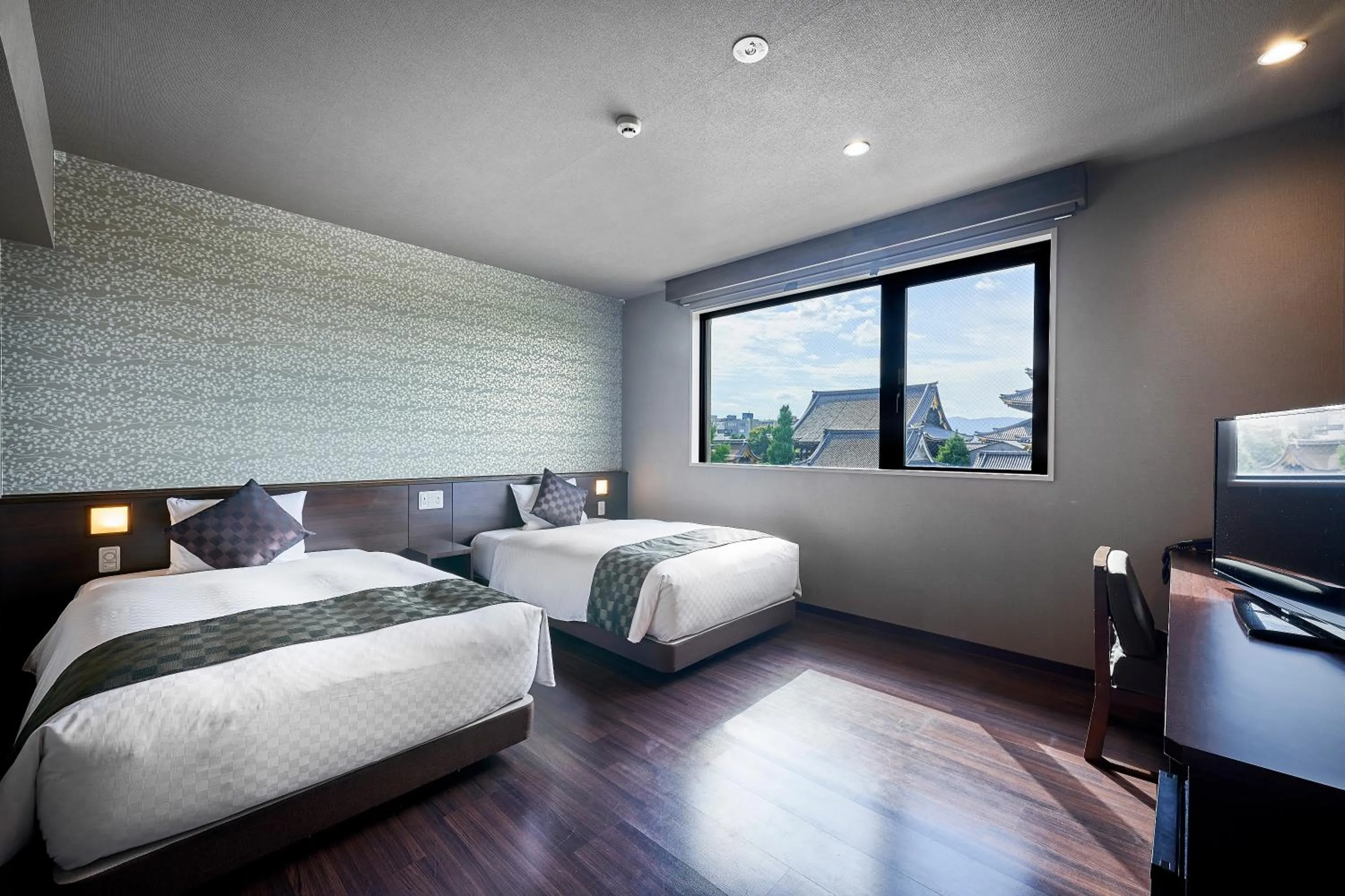 Bed in Hotel Kuu Kyoto