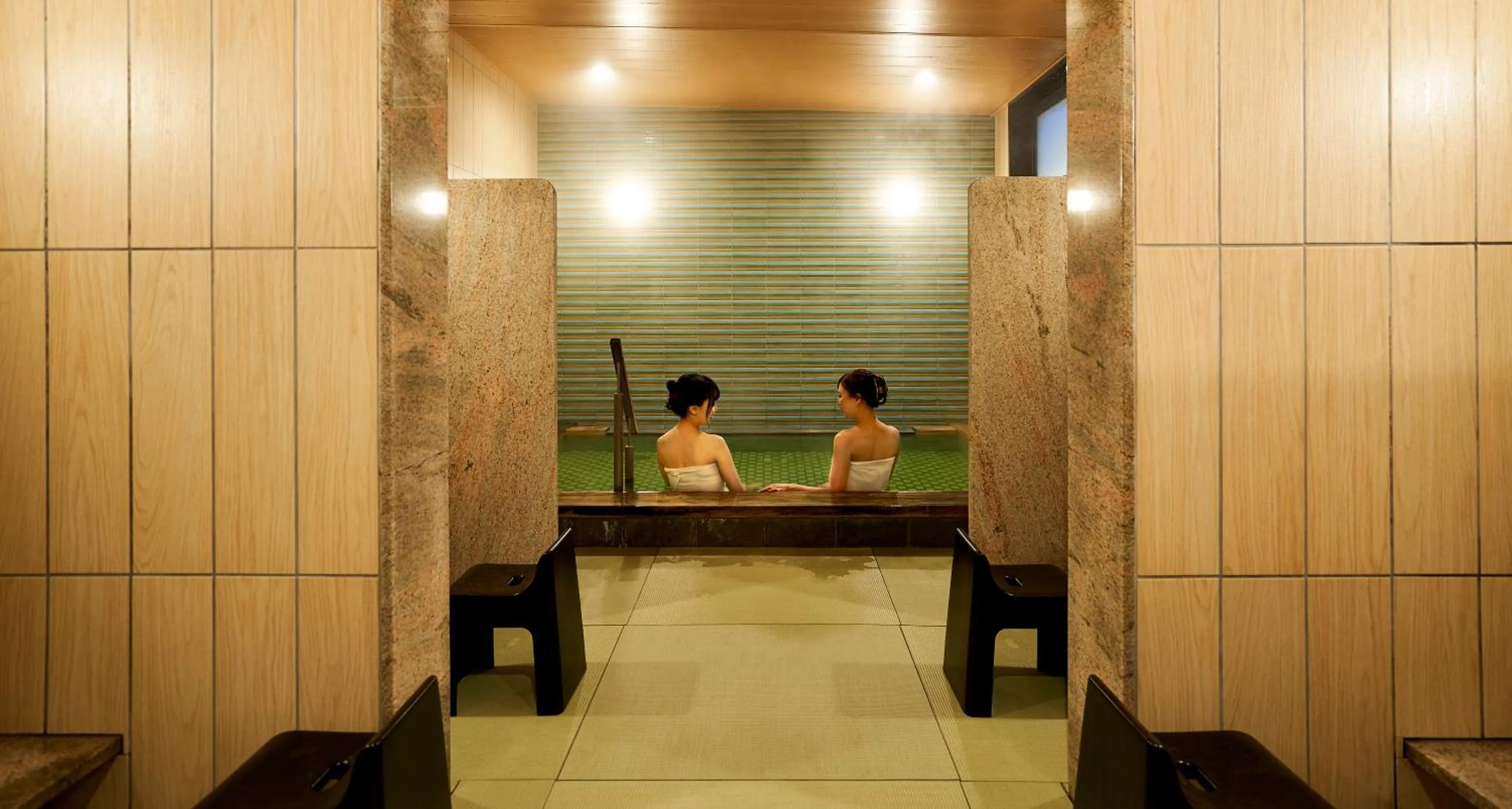Public Bath in Hotel Kuu Kyoto