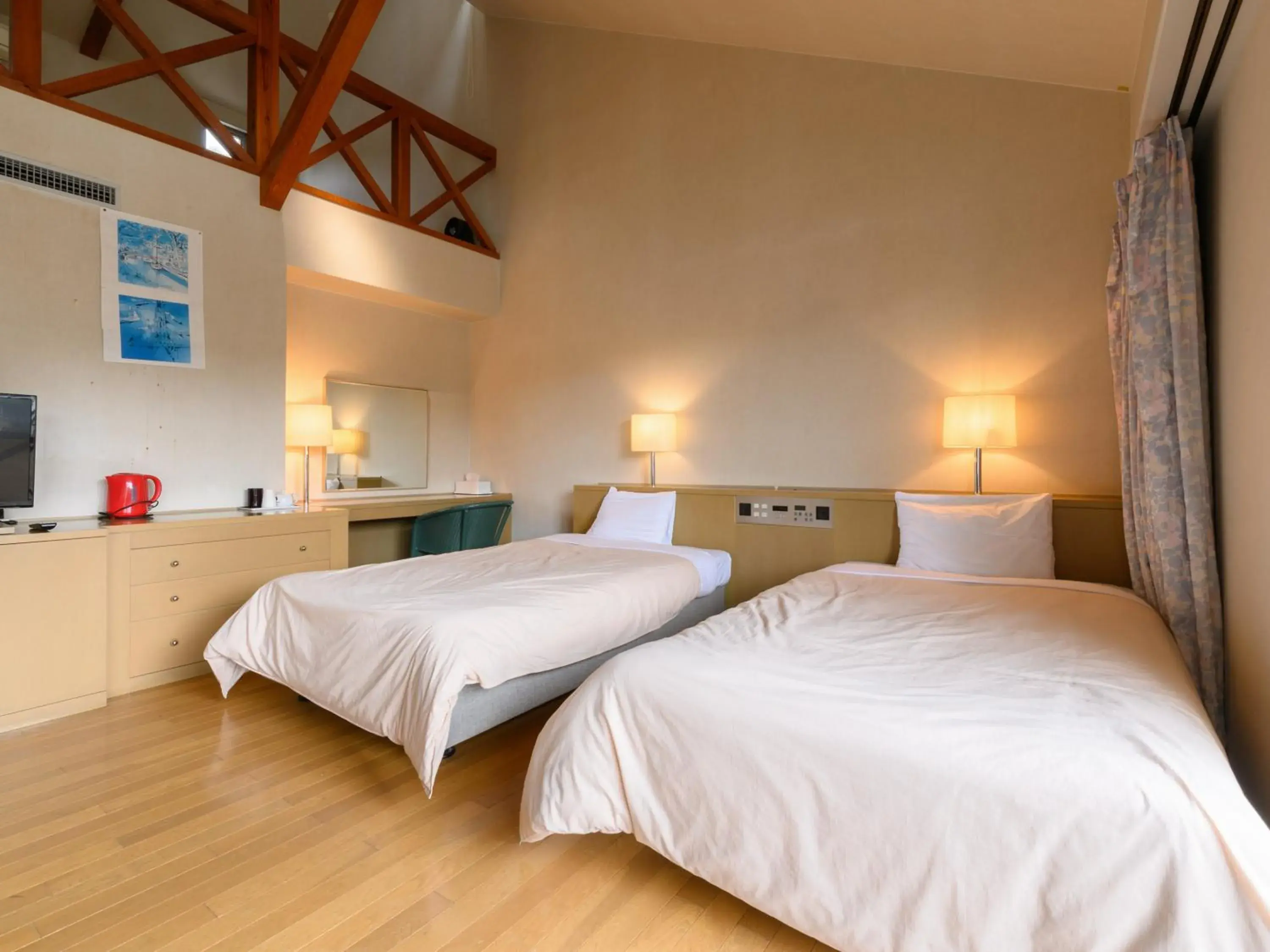 Bed in Tabistヴィラダイオーリゾート伊勢志摩 Bed in Tabistヴィラダイオーリゾート伊勢志摩