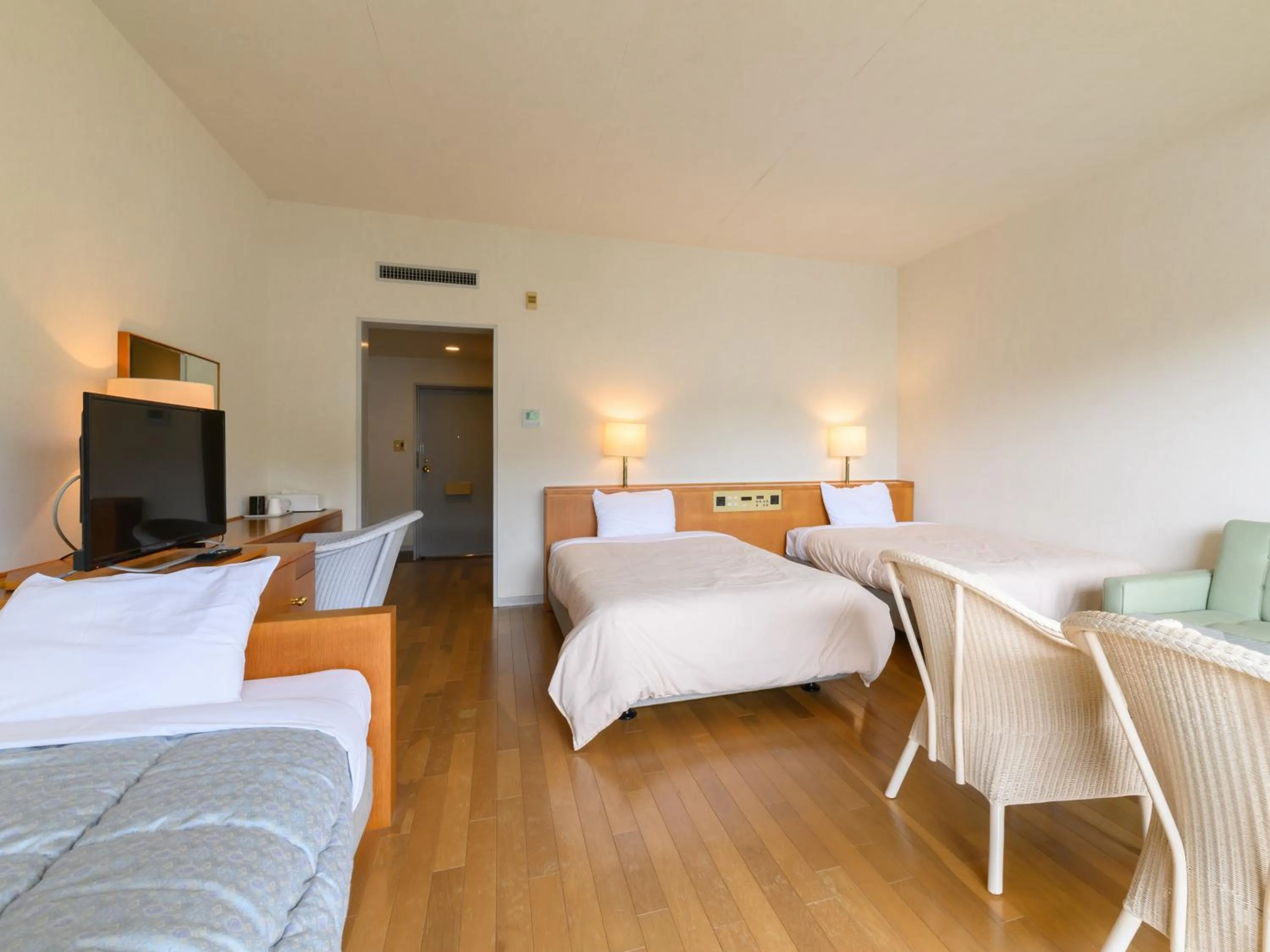 Bed in Tabistヴィラダイオーリゾート伊勢志摩