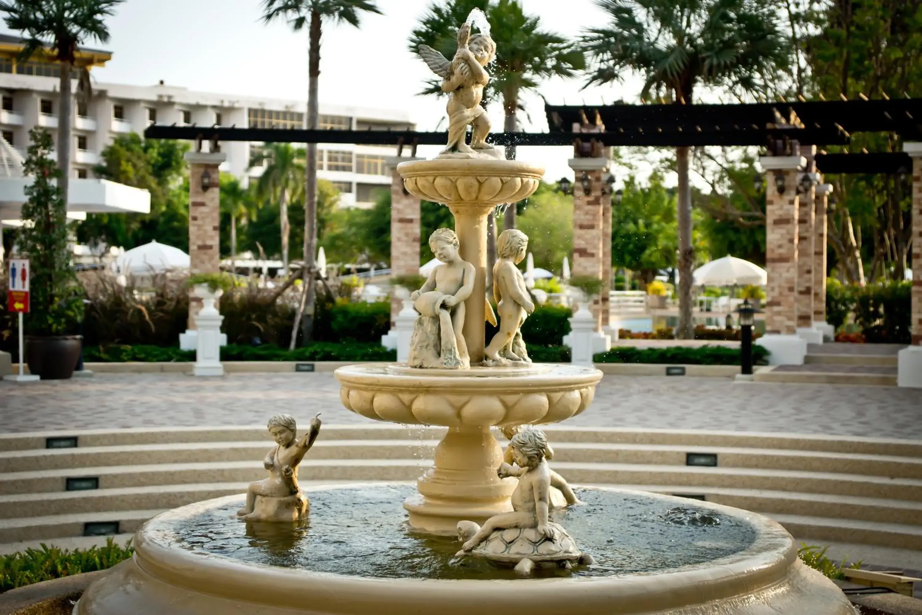 Garden in Ambassador City Jomtien Pattaya - Inn Wing