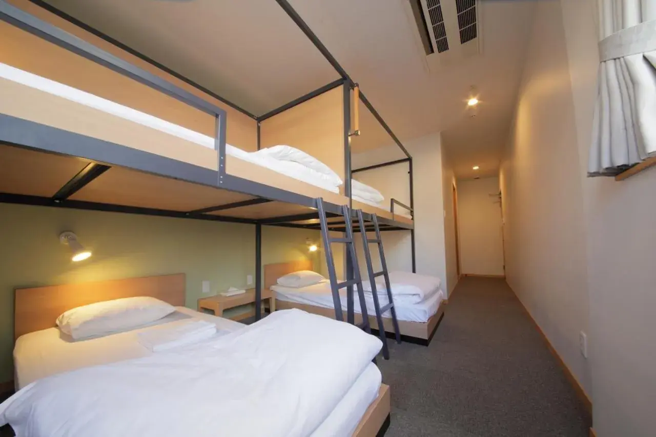 Bunk Bed in R. Star Hostel Kyoto Japan
