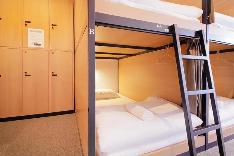 Bed in R Star Hostel Kyoto