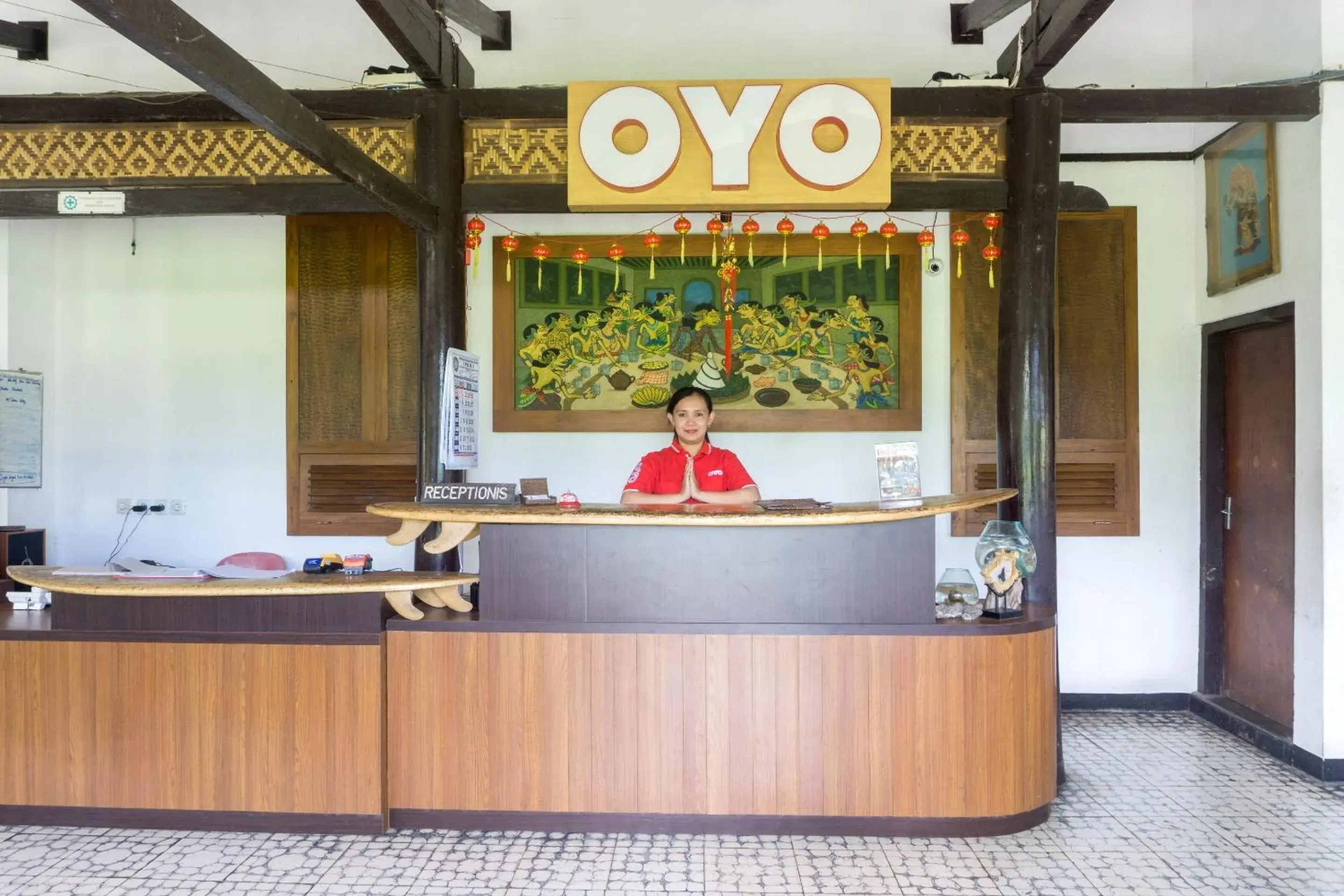 Lobby or reception in Hotel O Srikandi Hotel Lobby or reception in Hotel O Srikandi Hotel