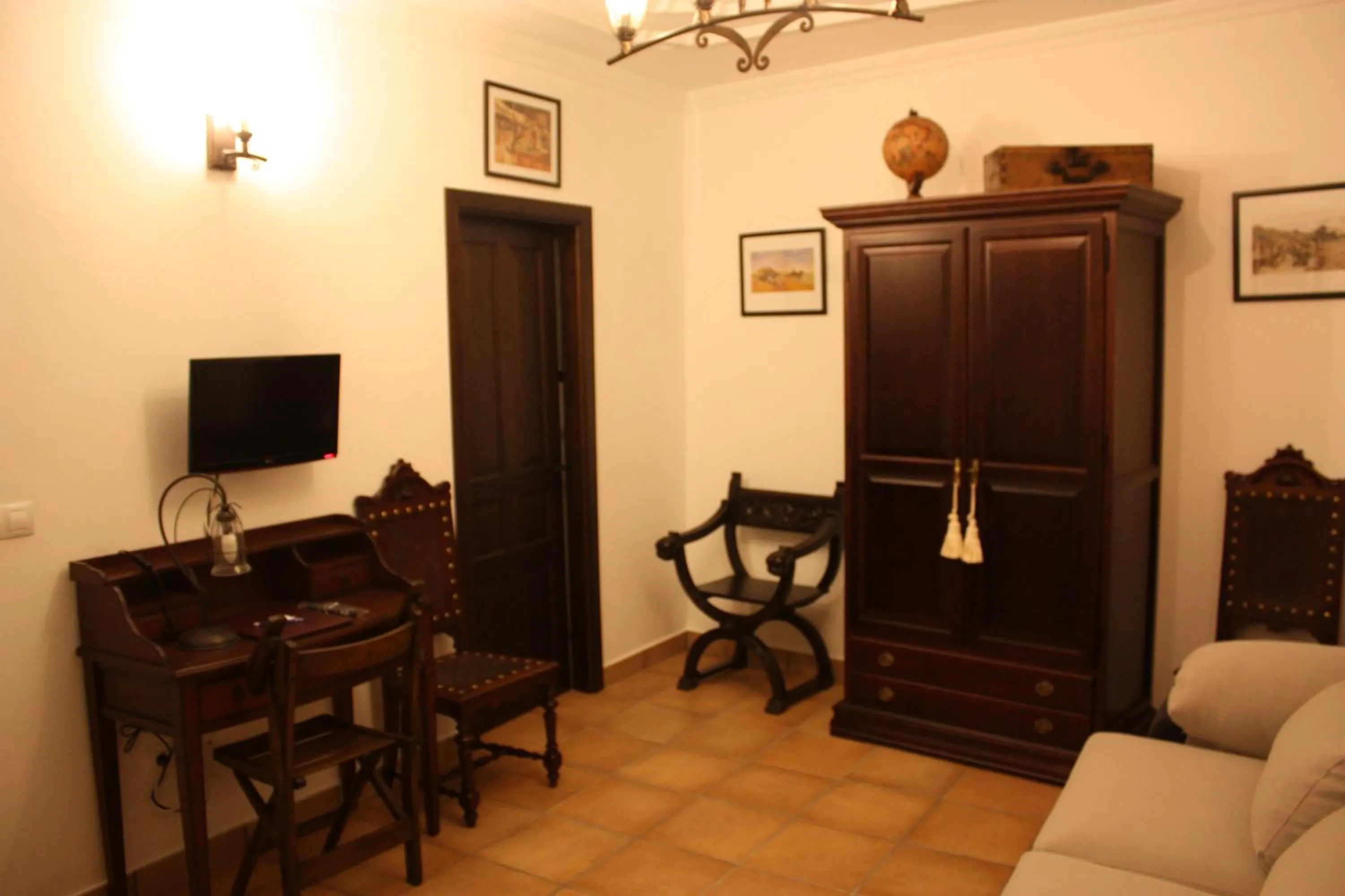 Living room in La Posada Del Infante