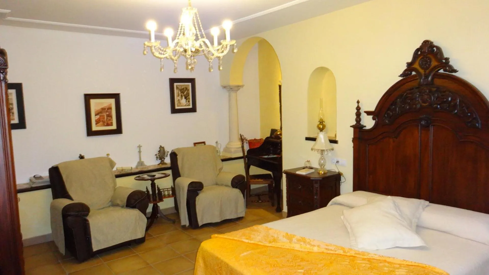 Bed in La Posada Del Infante