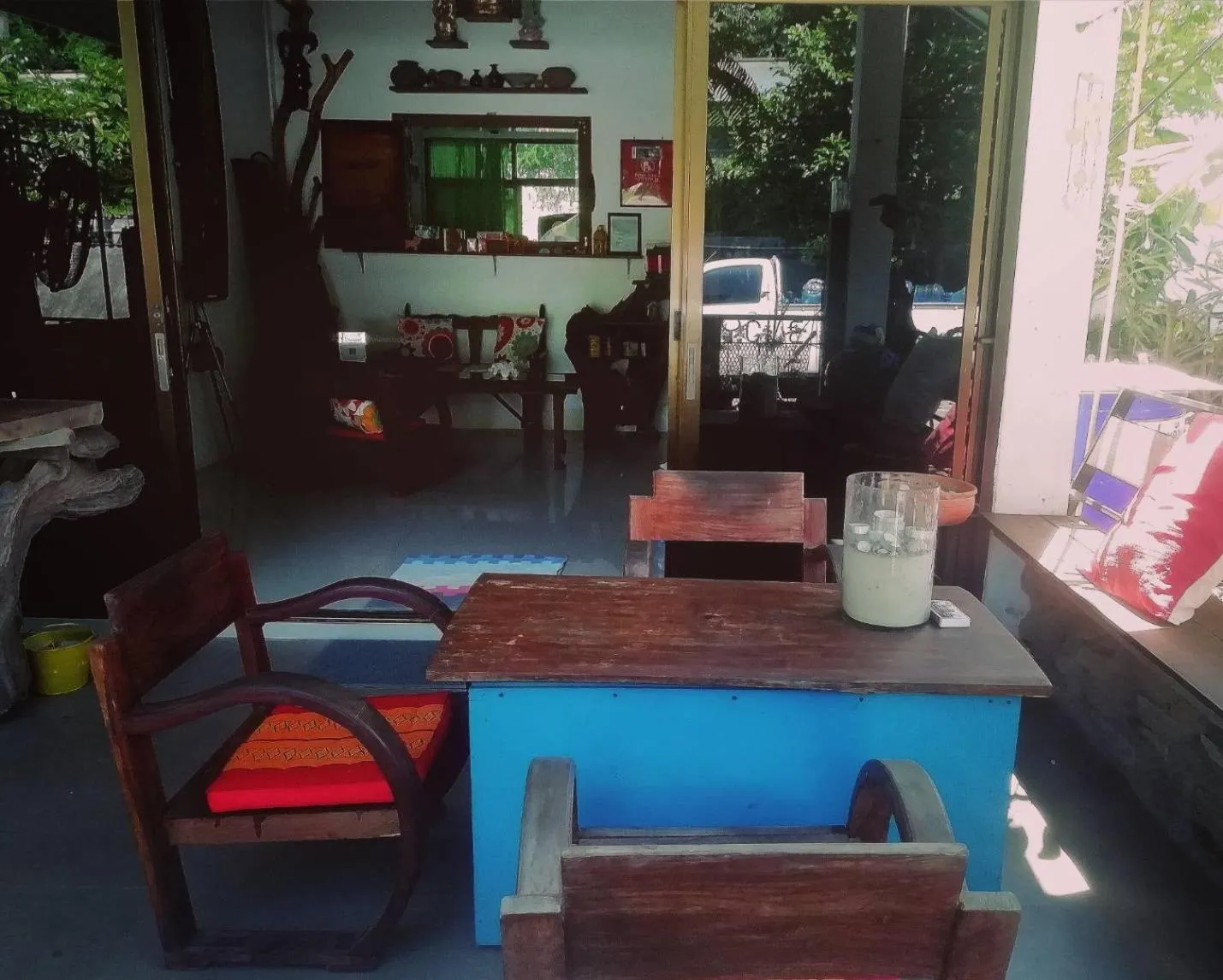 Patio in Rec Art (House of recycle+Art)