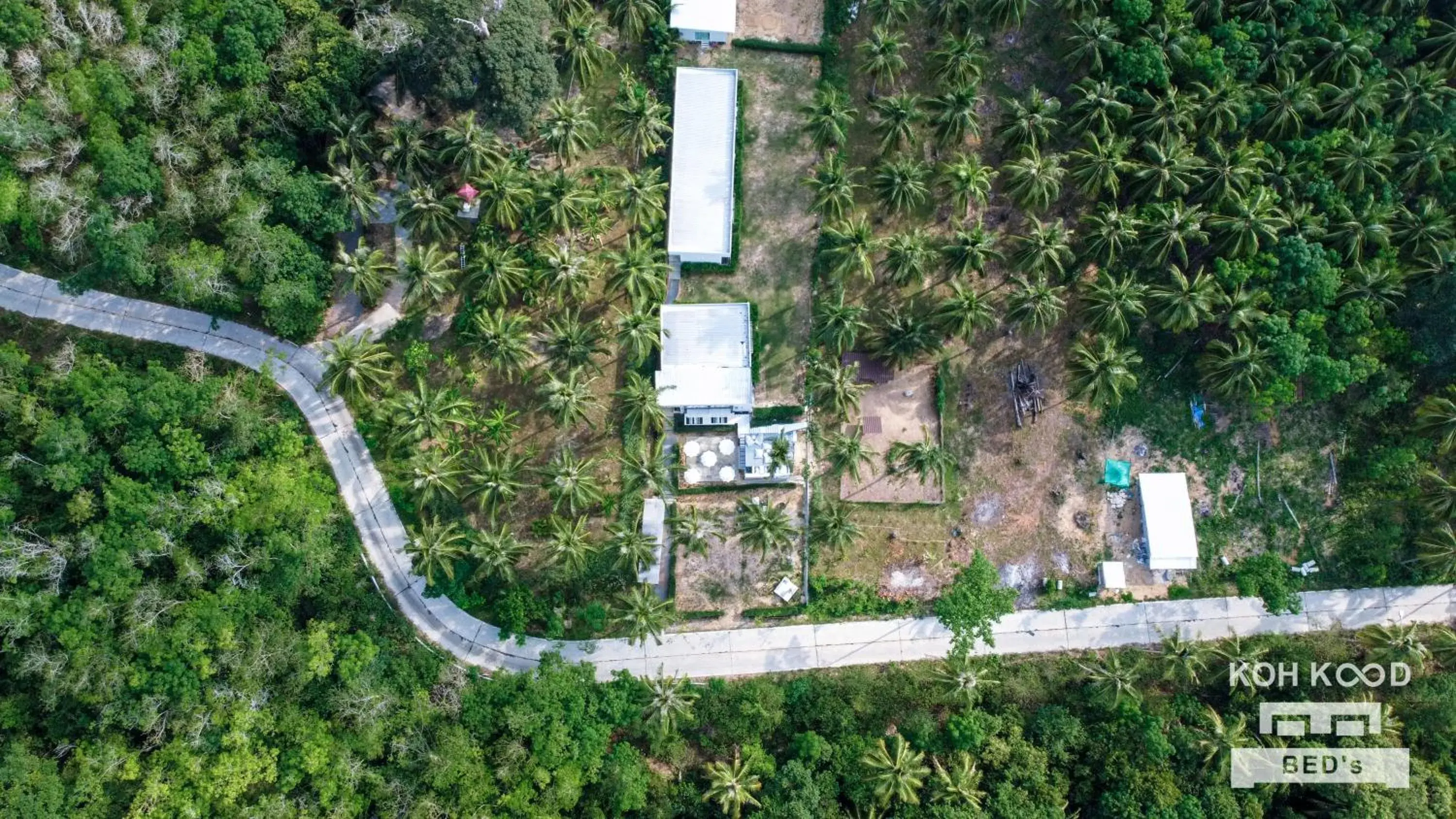 Bird's eye view in Koh Kood BED's Bird's eye view in Koh Kood BED's