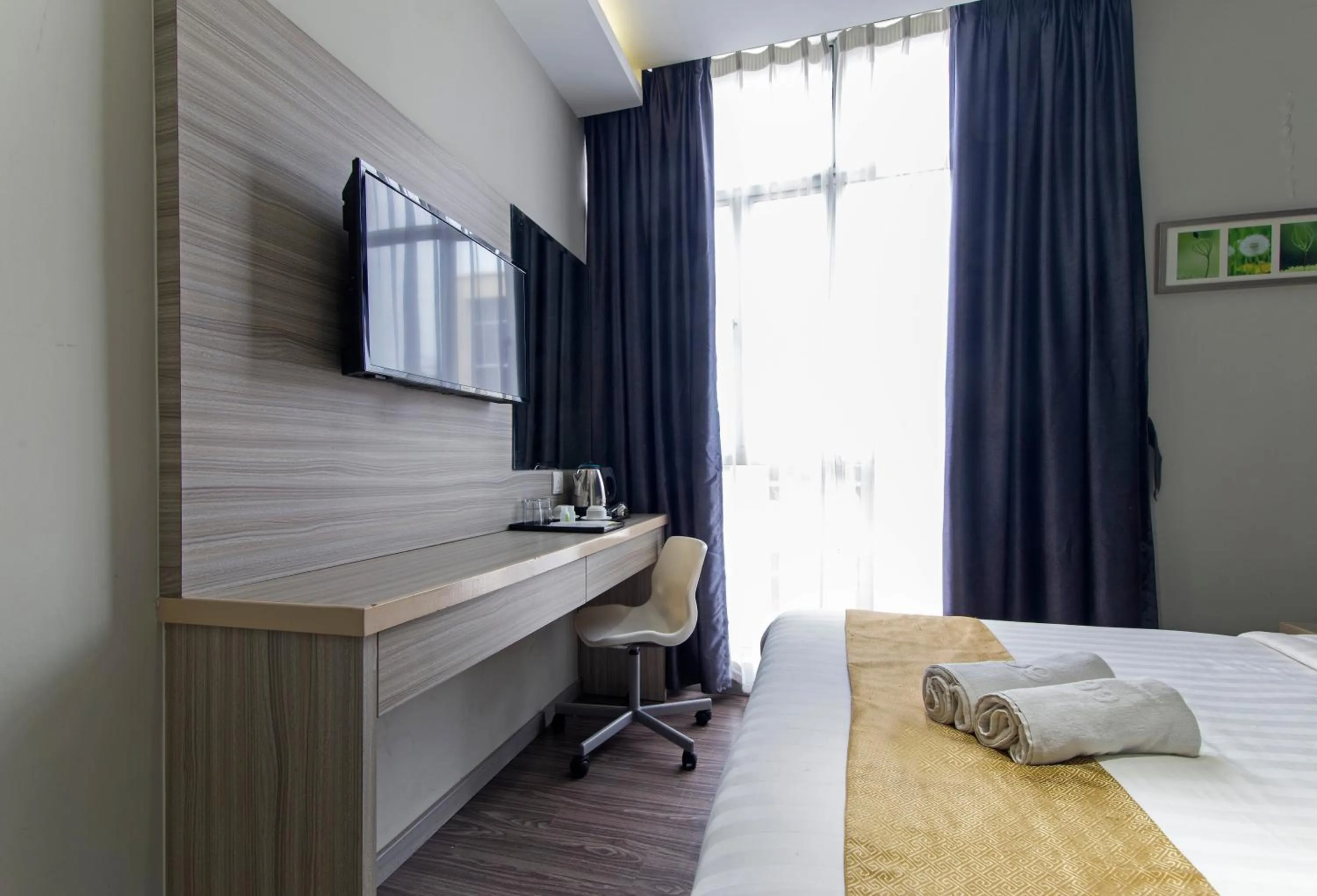 TV and multimedia, Bed in Hotel 99 Kelana Jaya - Petaling Jaya