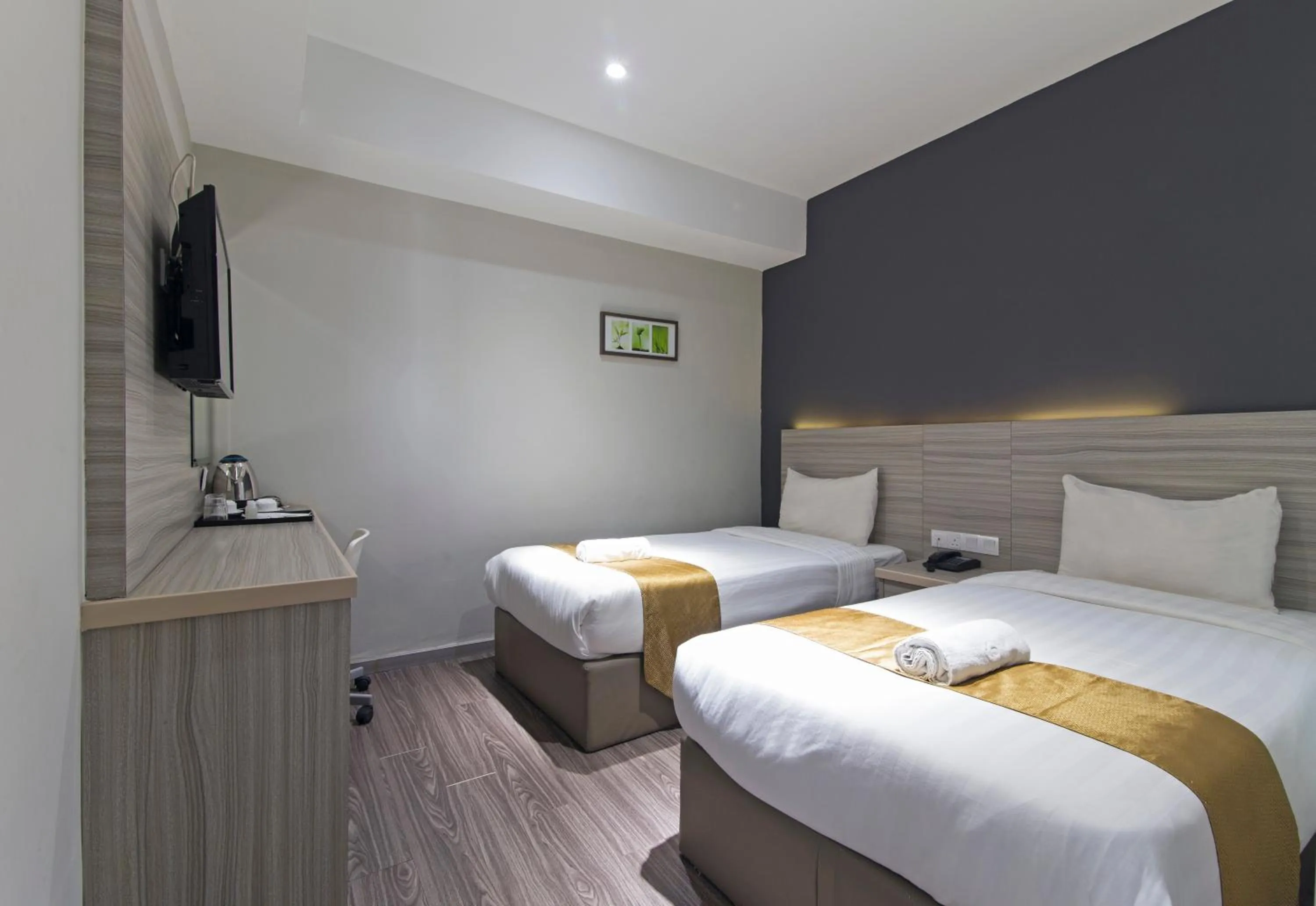 Shower, Bed in Hotel 99 Kelana Jaya - Petaling Jaya