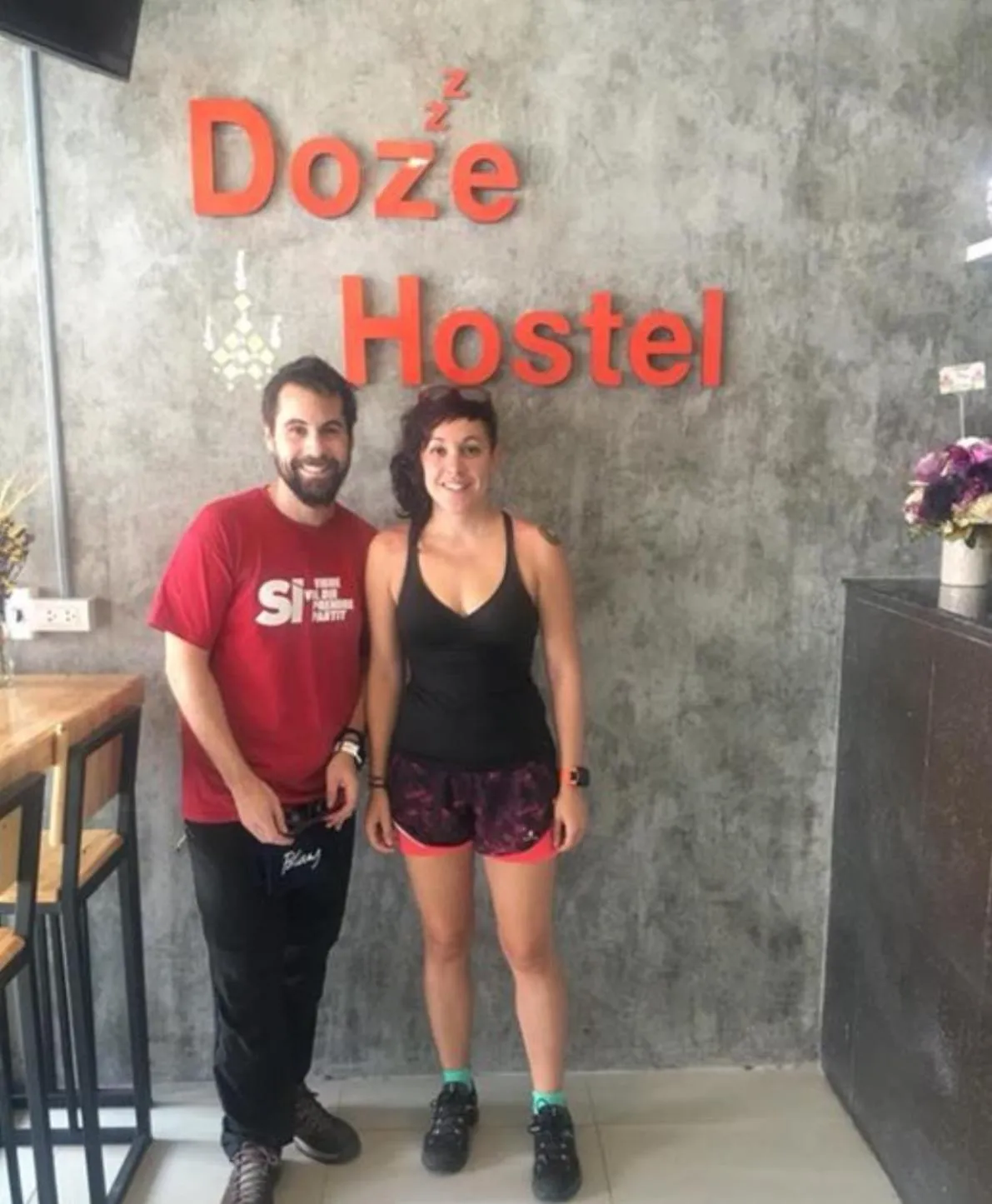 People in Doze Hostel