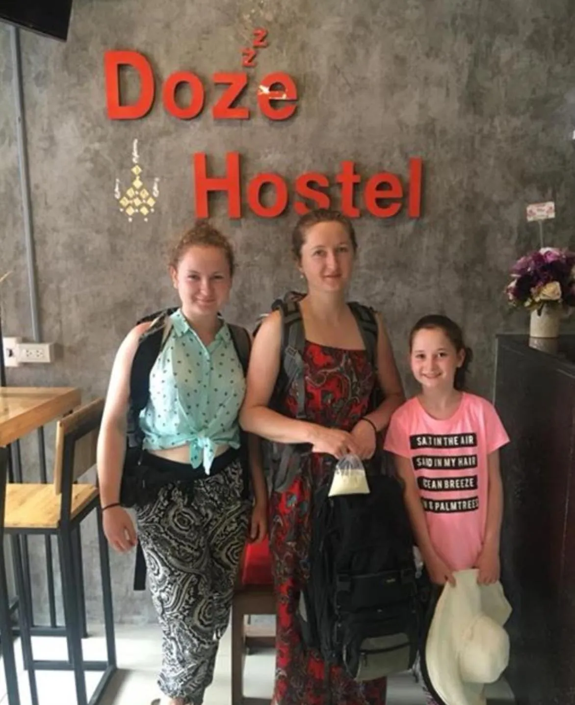 People in Doze Hostel