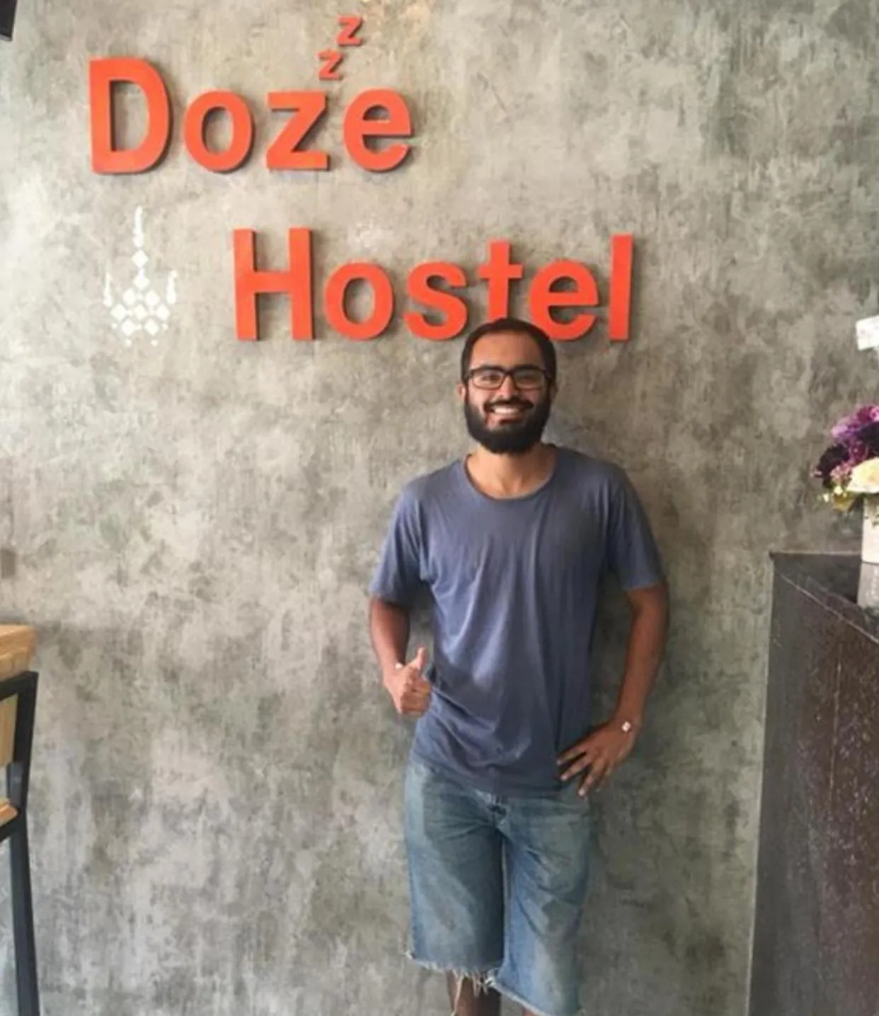 People in Doze Hostel