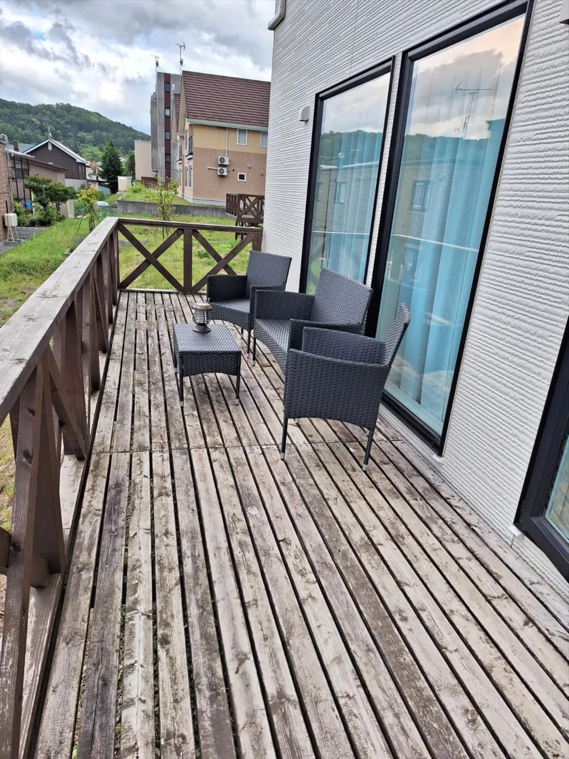 Balcony/Terrace in Jadan House