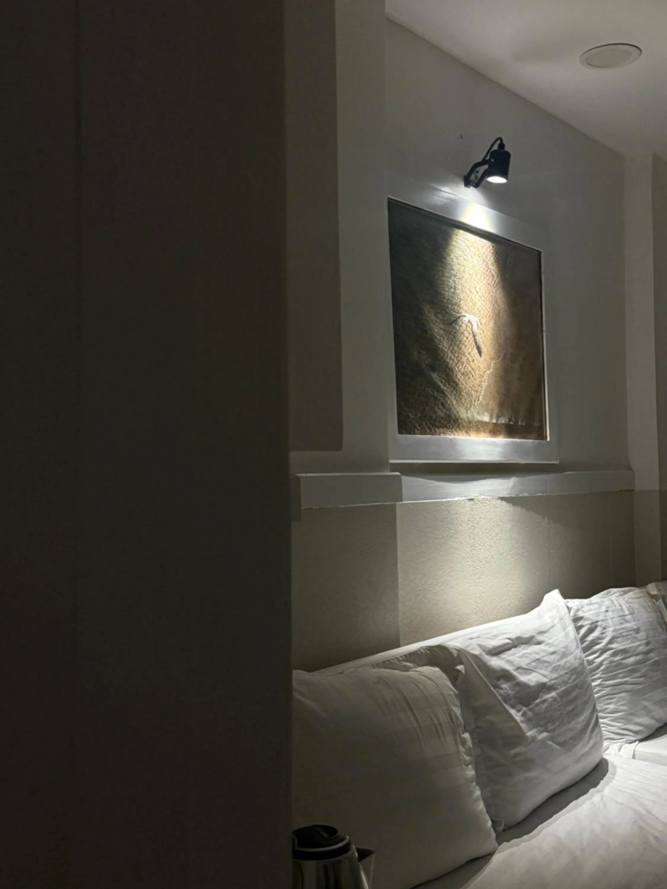 Bed in Hotel Minh Hang