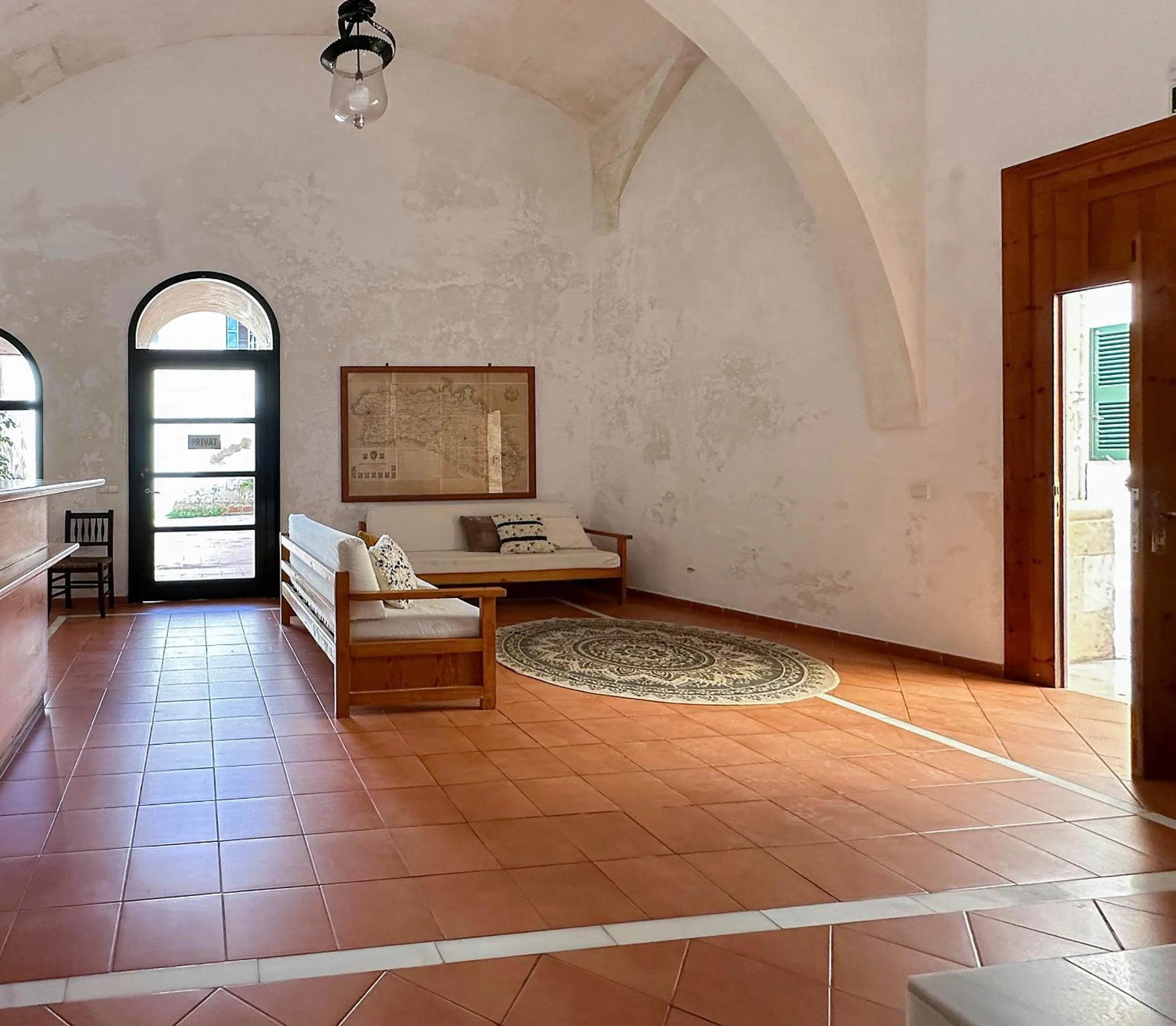 Living room in Grupoandria El Claustre de Ciutadella - HOSPEDERIA