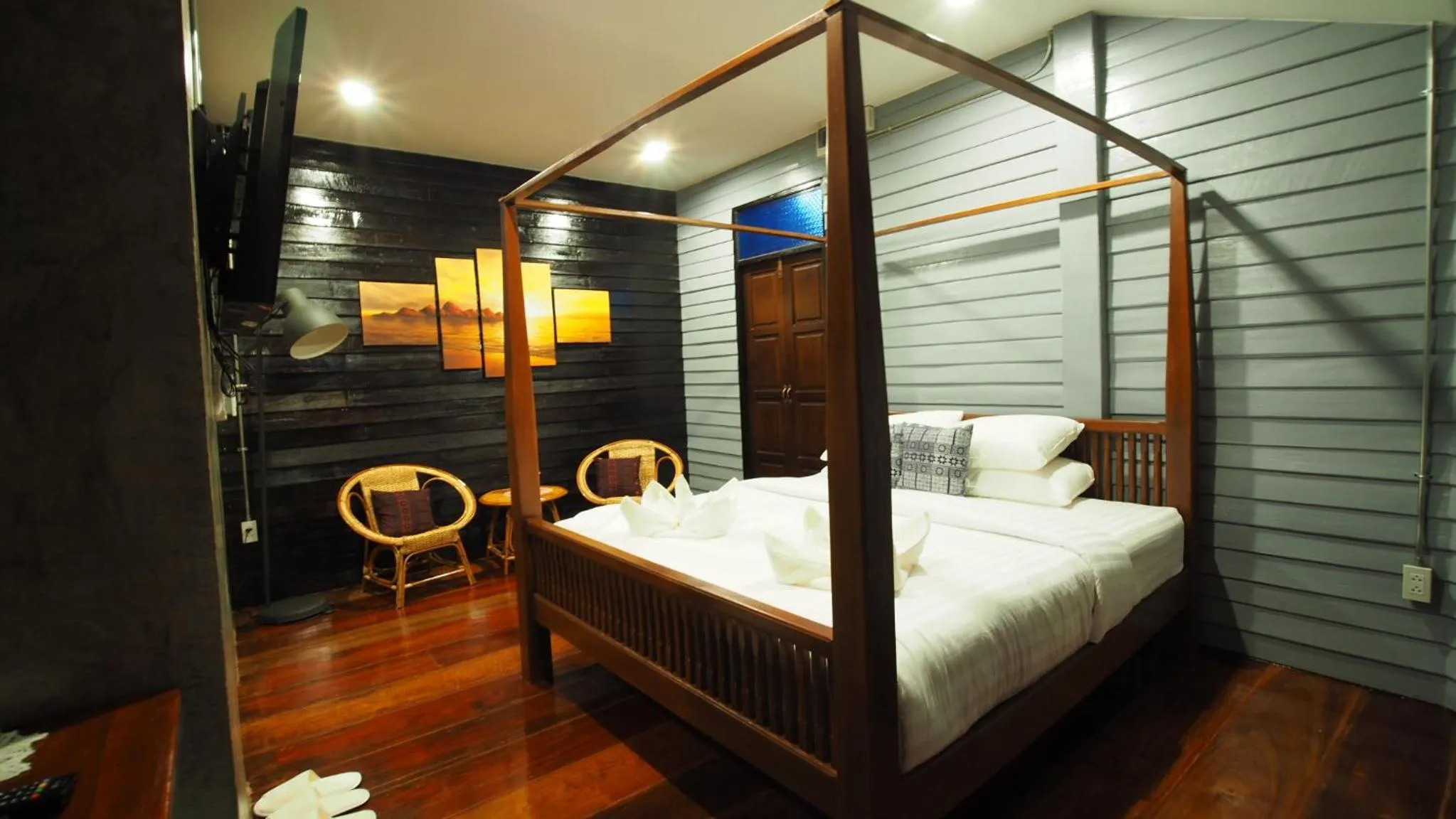 Bed in Pround Nan Cottage