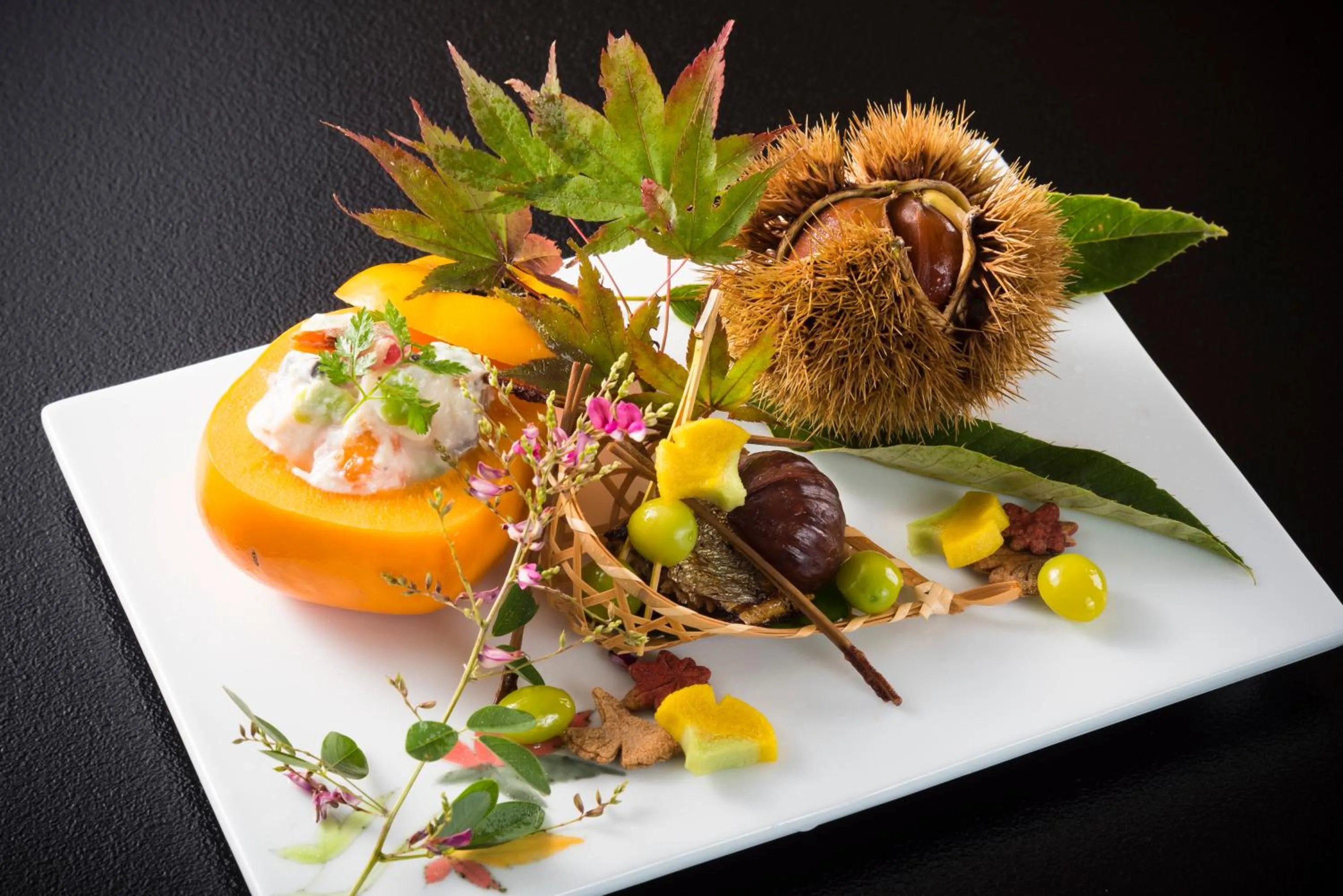 Food close-up in Ryotei Manyou