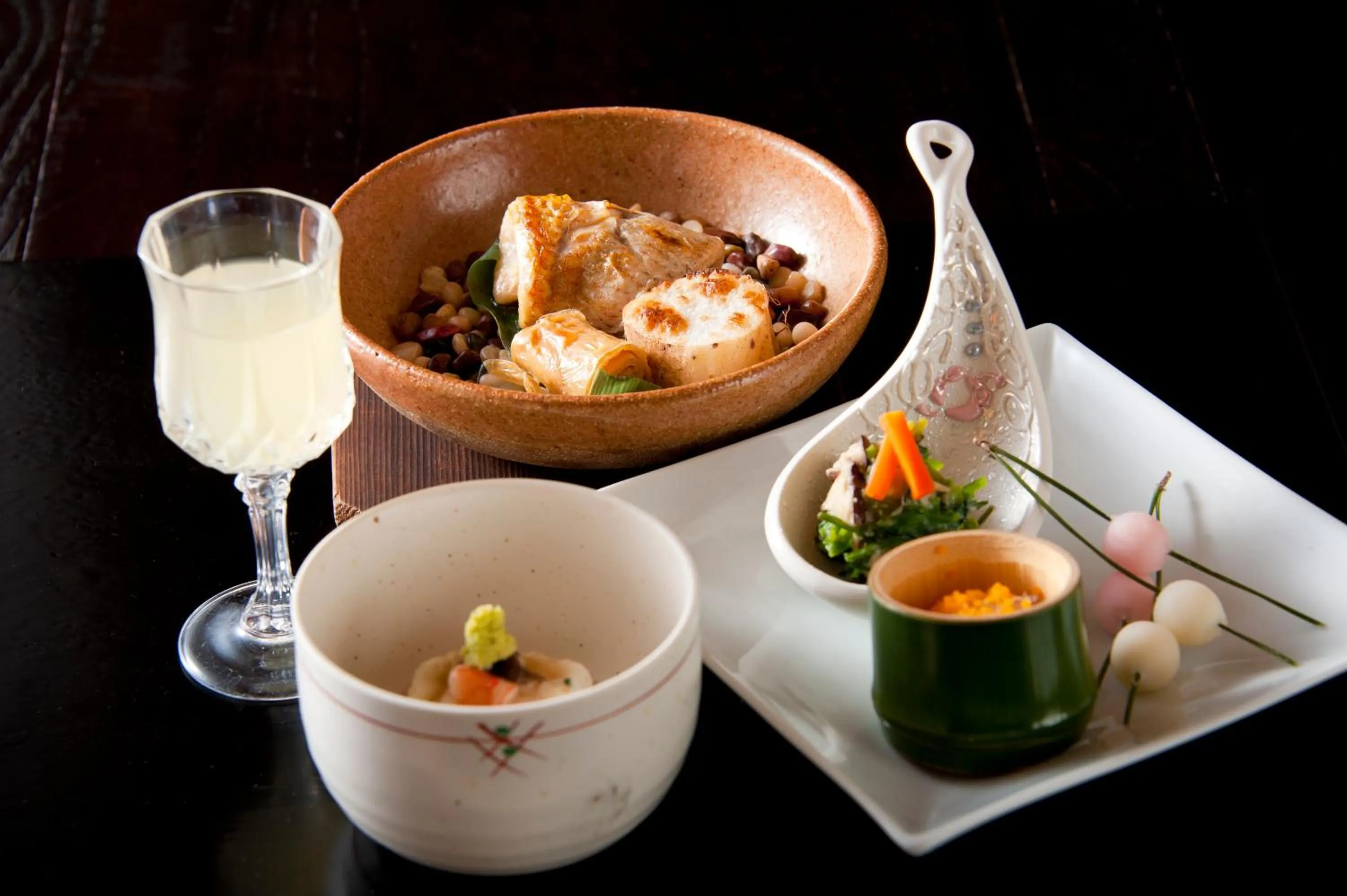 Food close-up in Ryotei Manyou