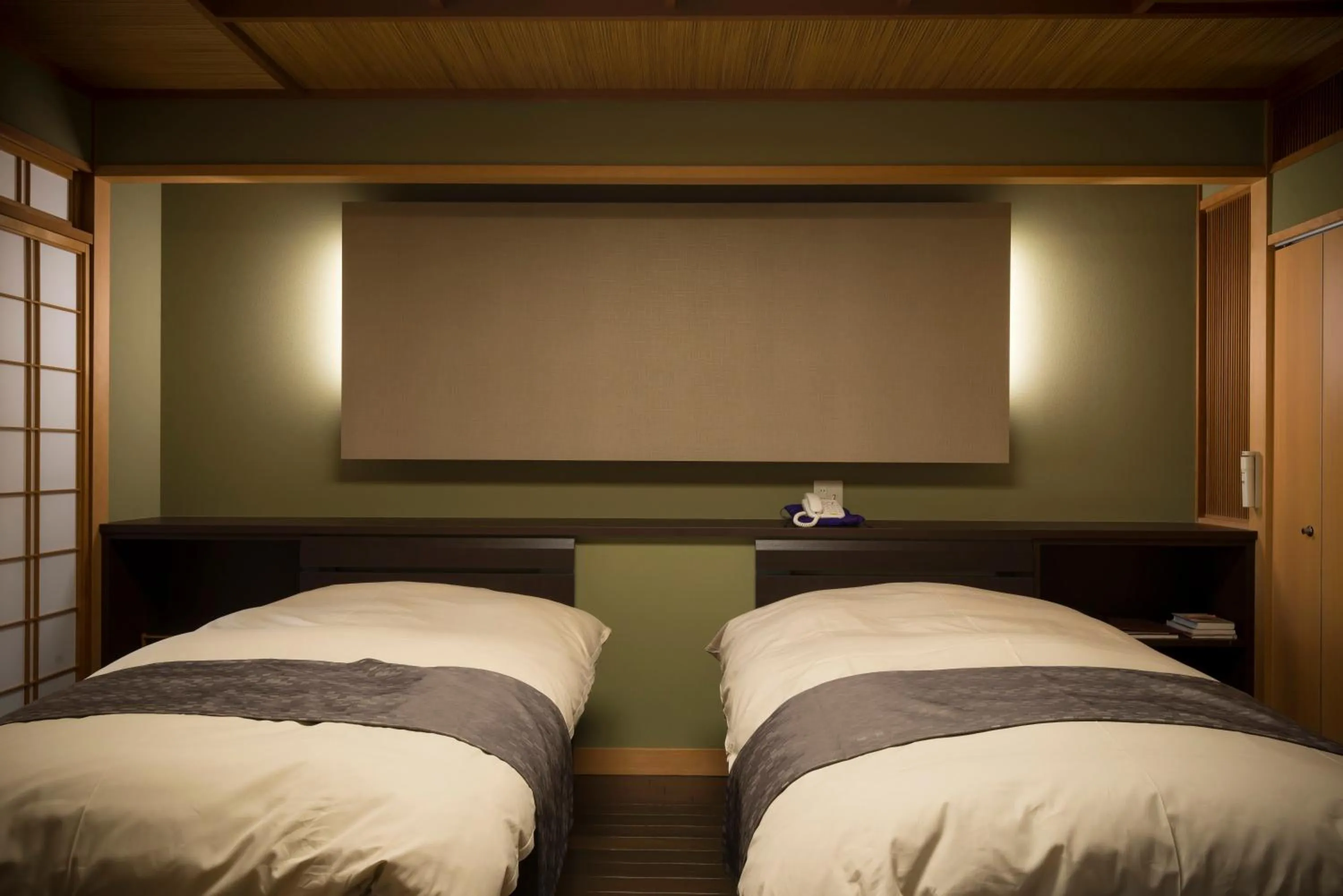 Bed in Ryotei Manyou