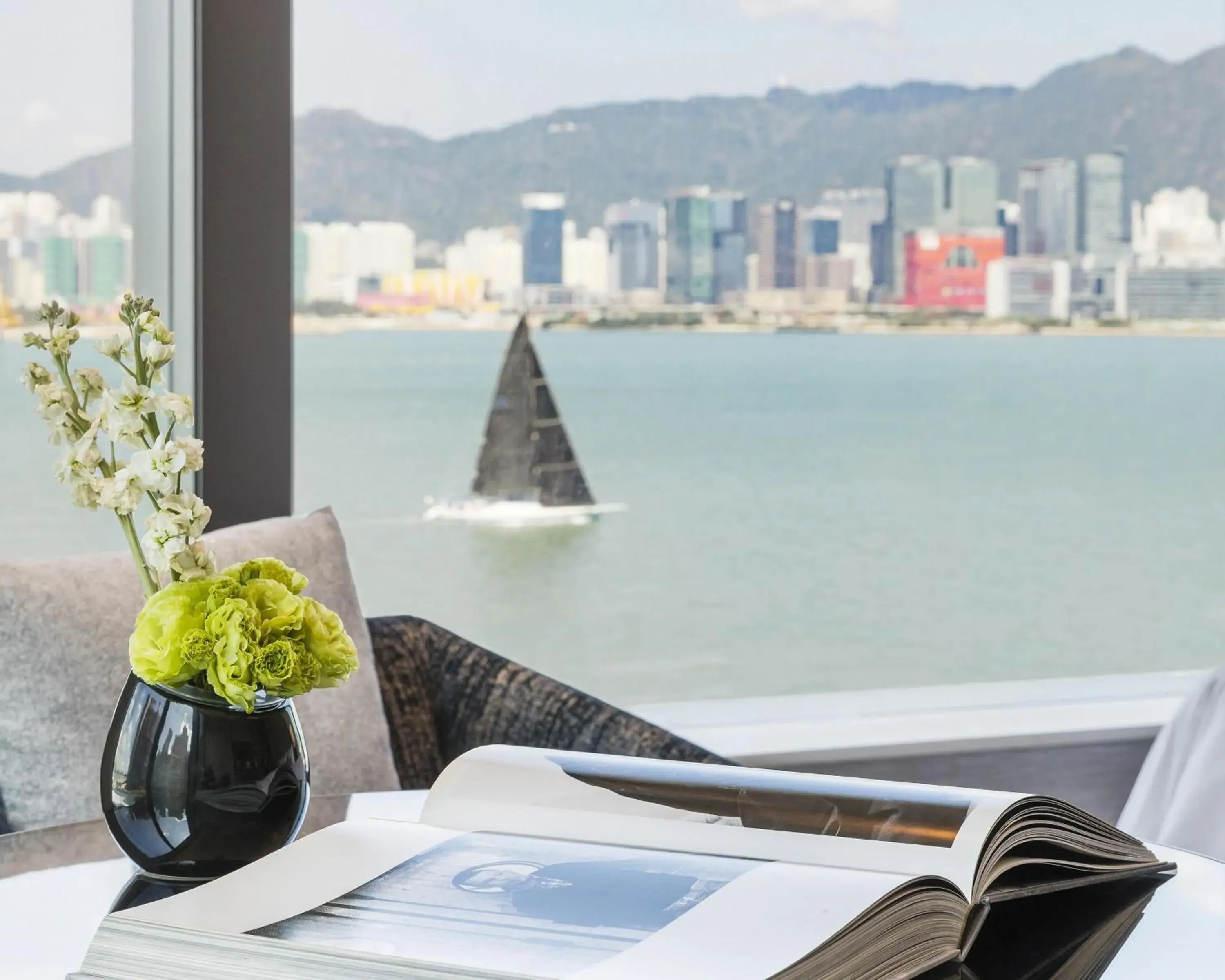 Bedroom in Hyatt Centric Victoria Harbour Bedroom in Hyatt Centric Victoria Harbour