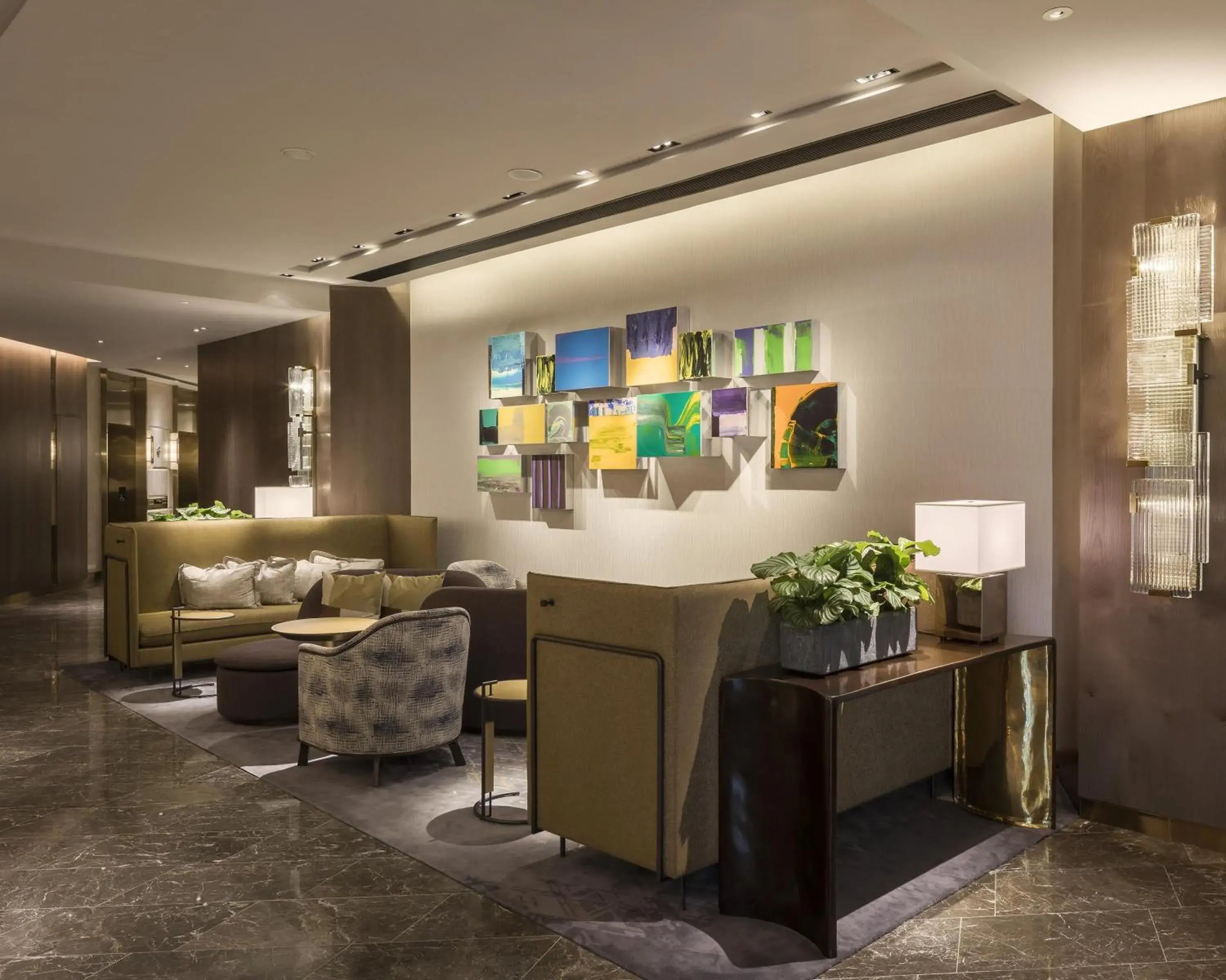 Lobby or reception in Hyatt Centric Victoria Harbour Lobby or reception in Hyatt Centric Victoria Harbour