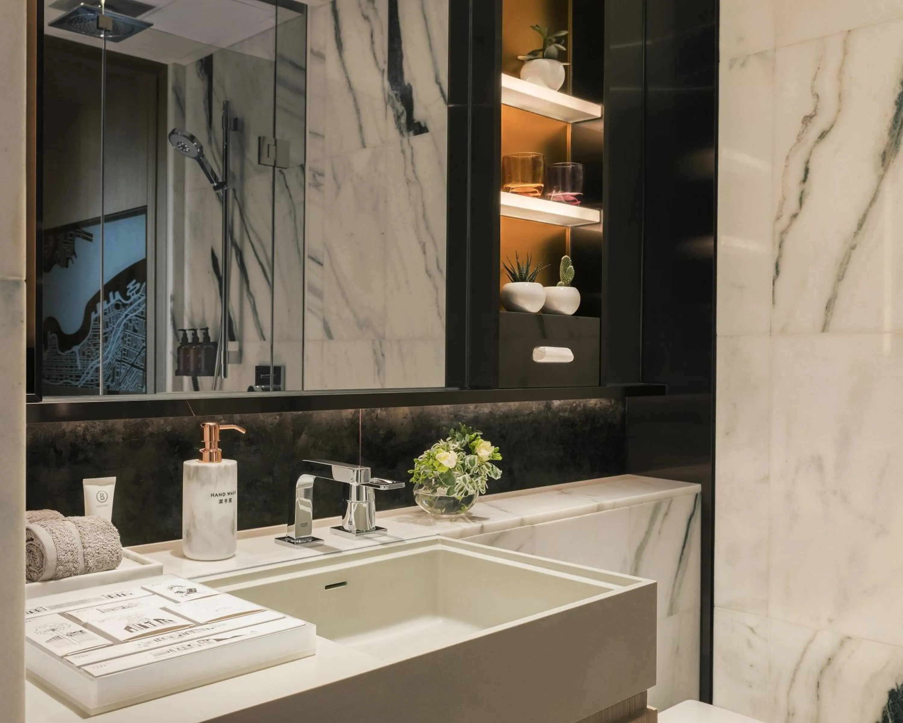 Bathroom in Hyatt Centric Victoria Harbour